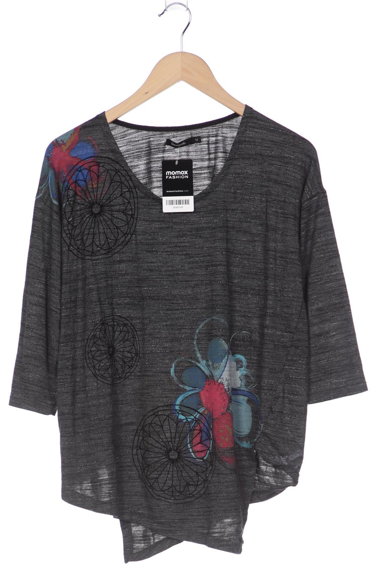 

Desigual Damen Langarmshirt, grau, Gr. 38