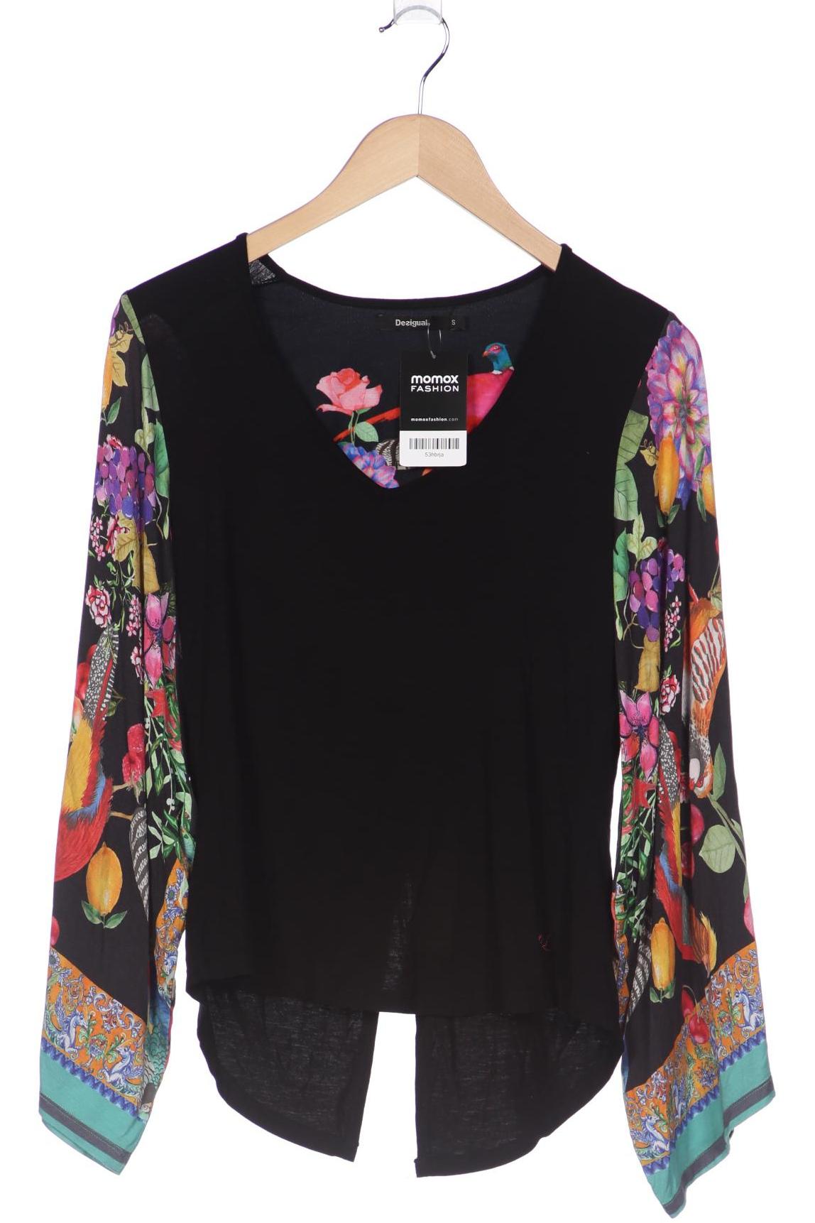 

Desigual Damen Langarmshirt, schwarz, Gr. 36