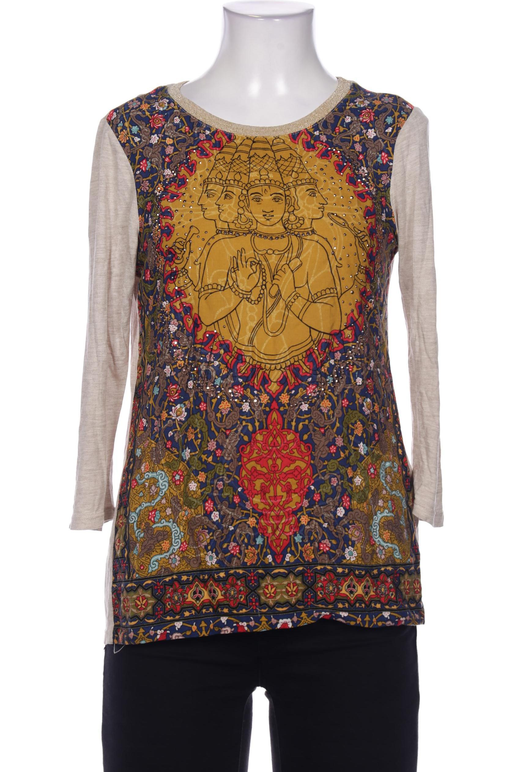 

Desigual Damen Langarmshirt, mehrfarbig, Gr. 34