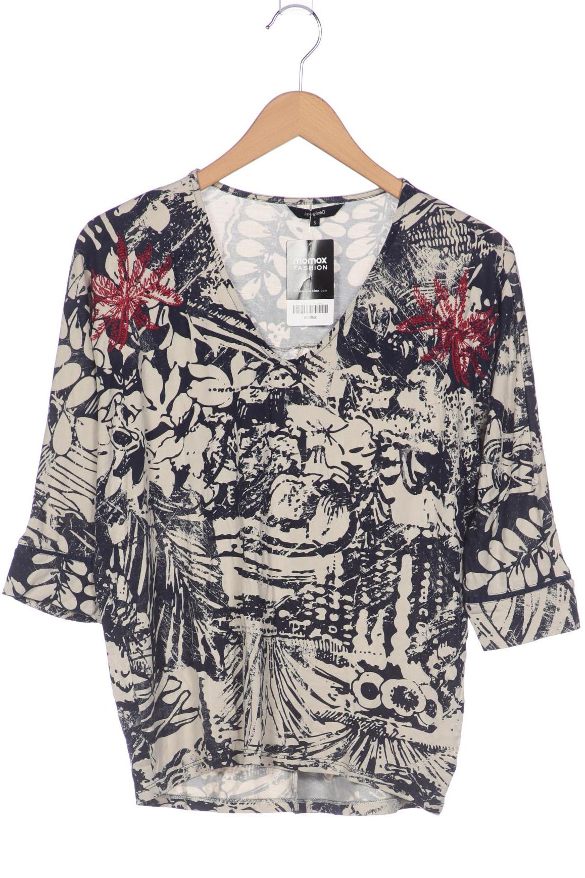 

Desigual Damen Langarmshirt, marineblau, Gr. 36