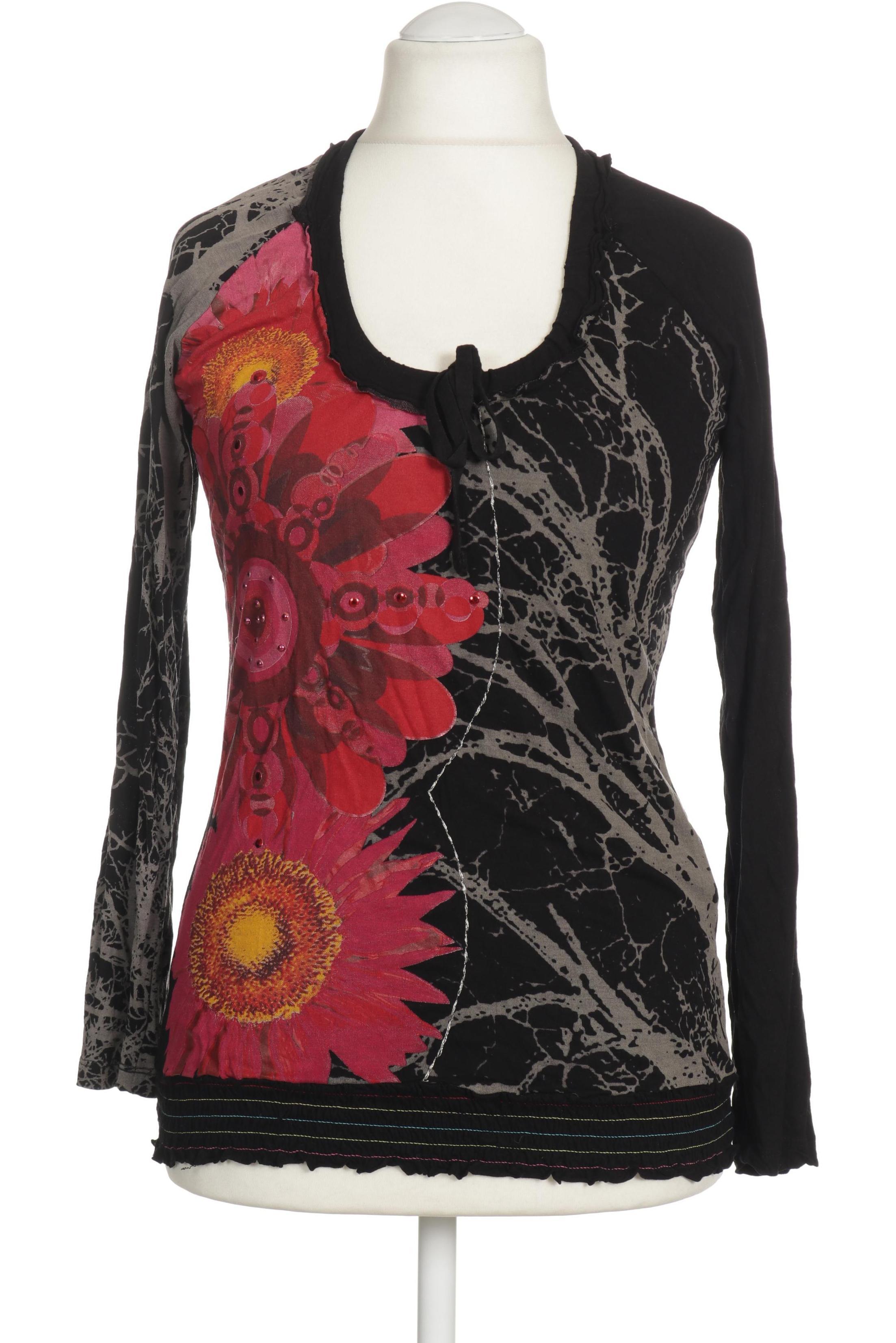 

Desigual Damen Langarmshirt, schwarz, Gr.