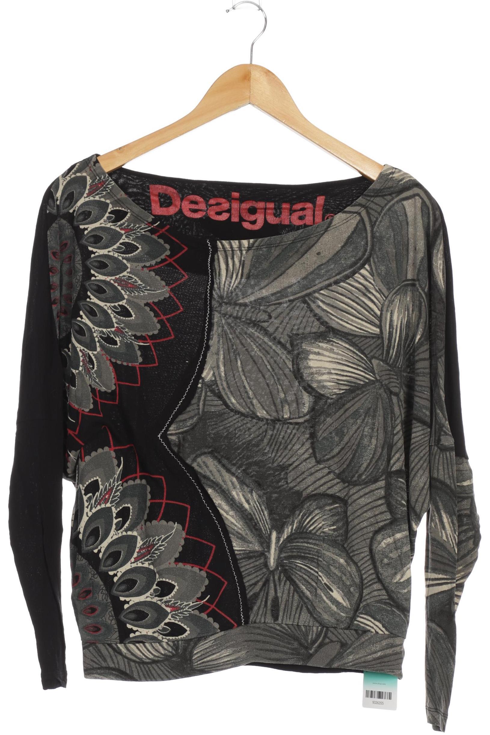 

Desigual Damen Langarmshirt, schwarz, Gr.