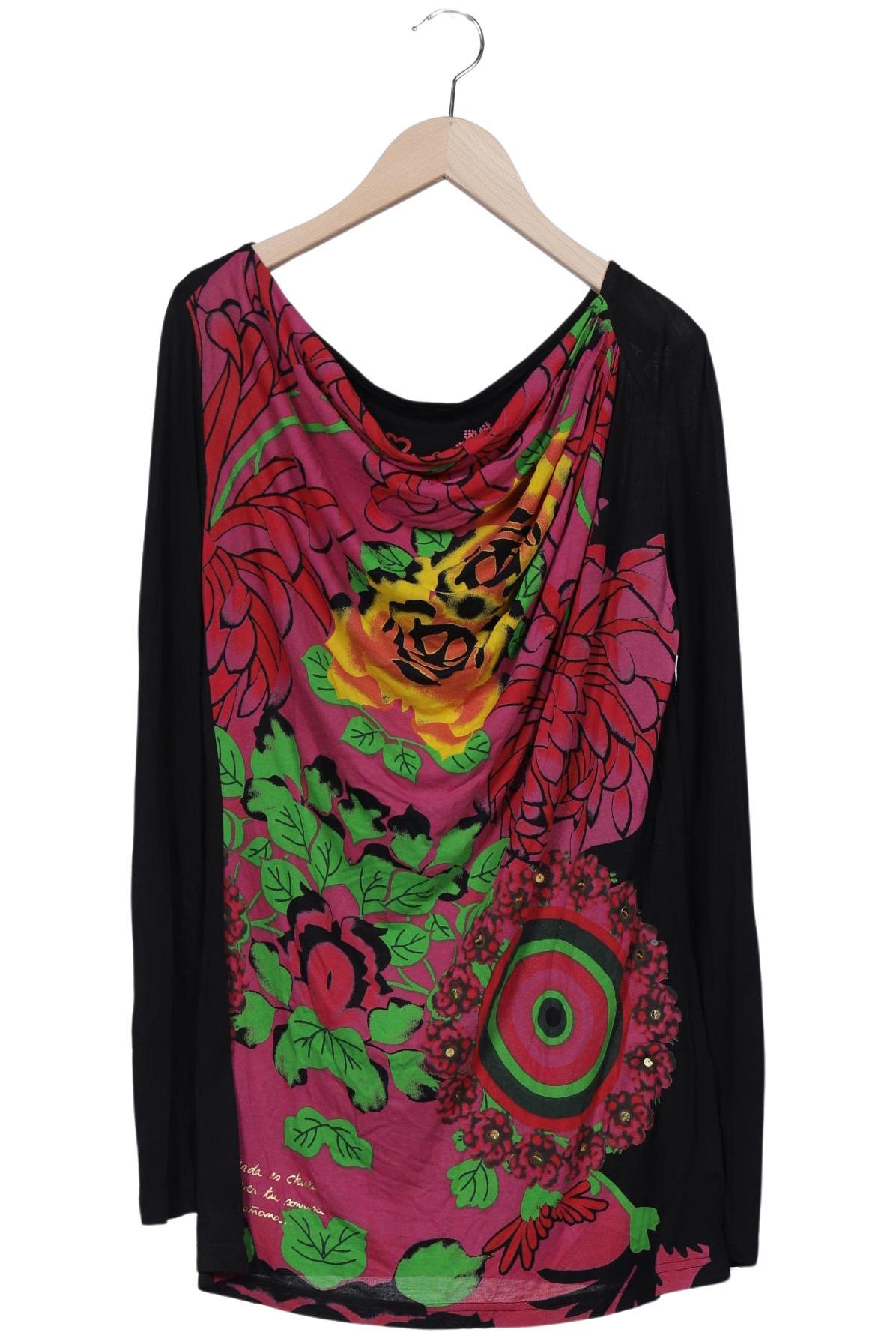 

Desigual Damen Langarmshirt, mehrfarbig, Gr. 42
