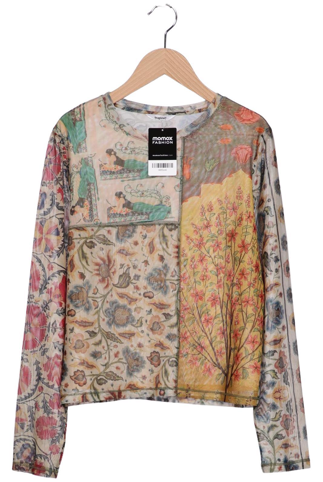 

Desigual Damen Langarmshirt, mehrfarbig, Gr. 38