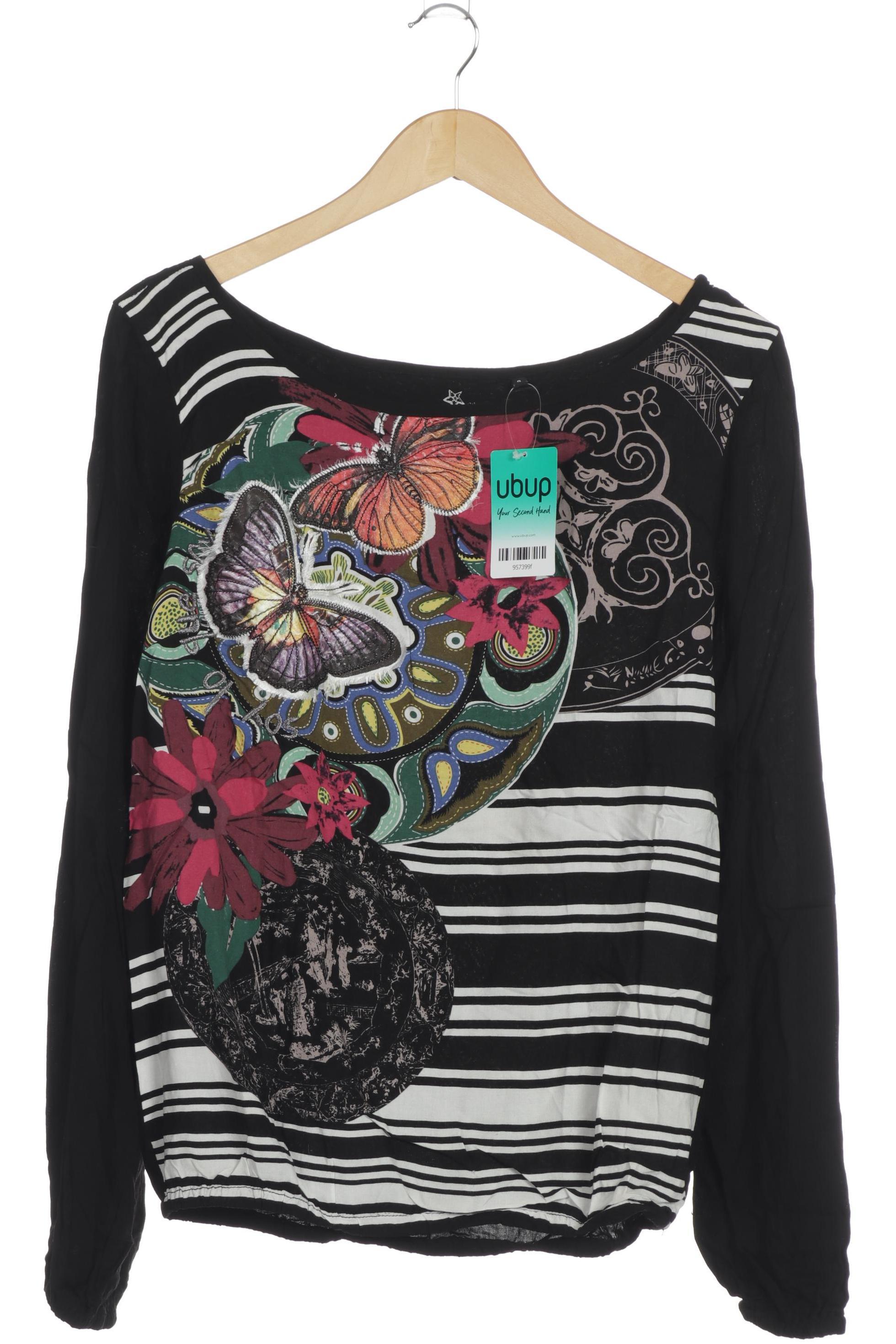 

Desigual Damen Langarmshirt, schwarz, Gr.