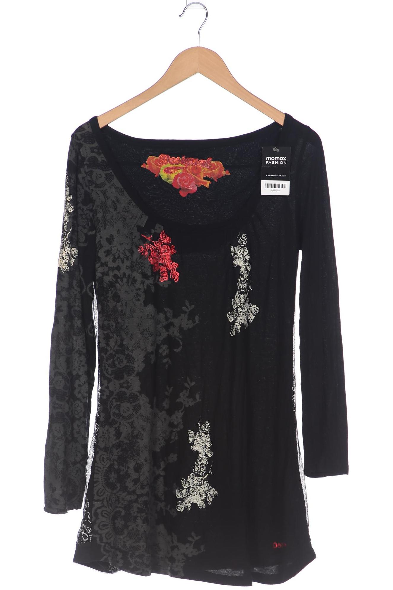 

Desigual Damen Langarmshirt, schwarz, Gr. 44