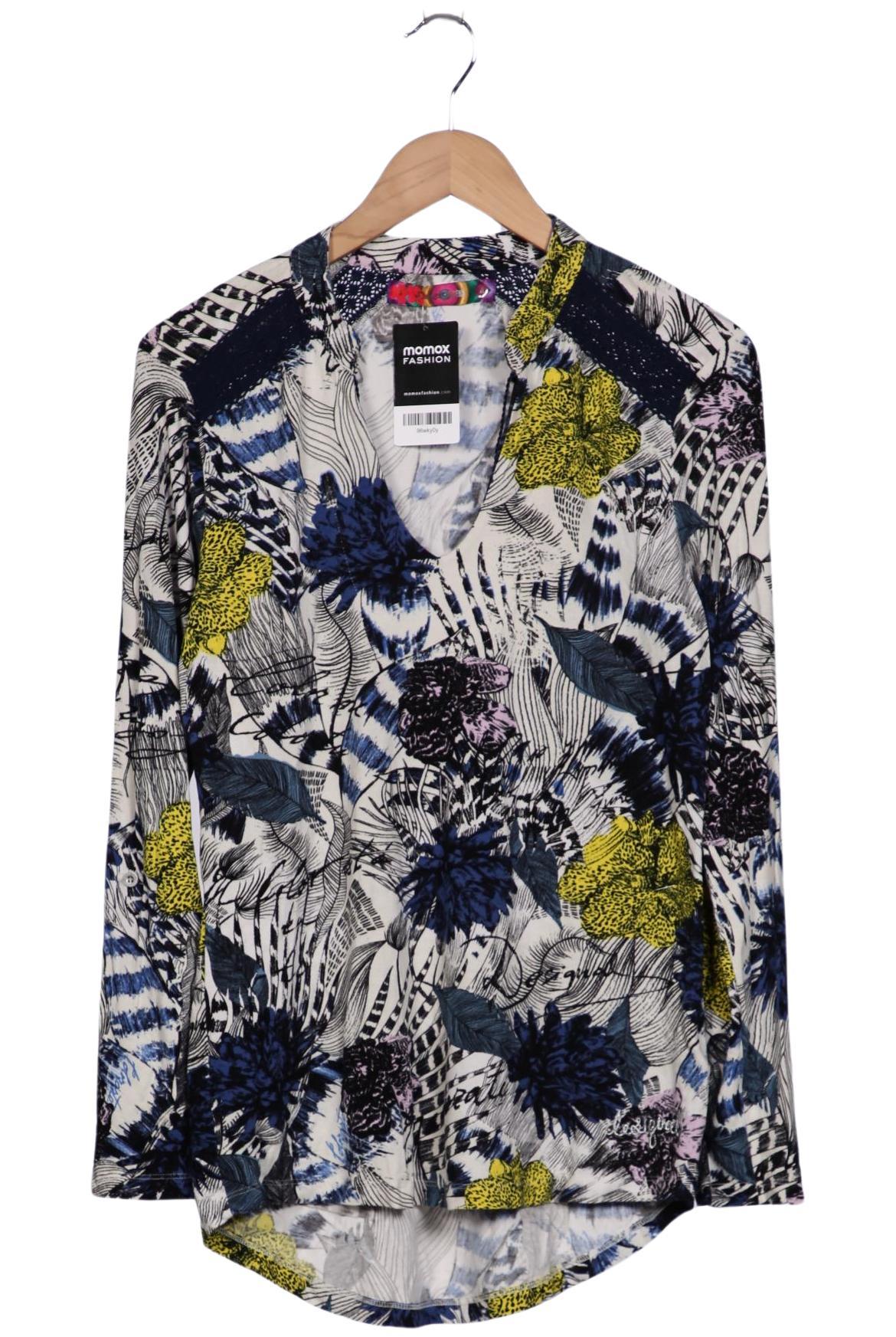 

Desigual Damen Langarmshirt, mehrfarbig, Gr. 38