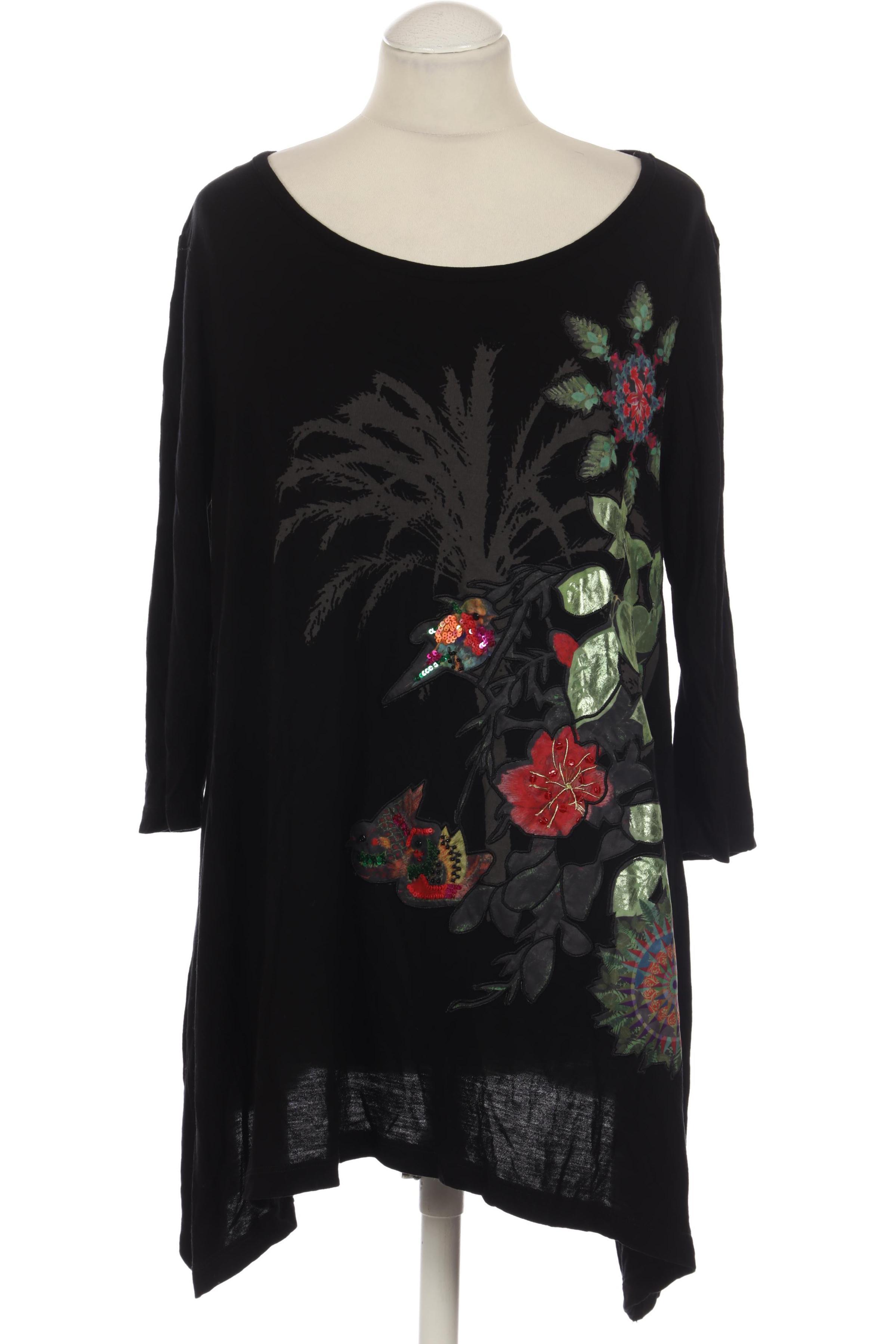 

Desigual Damen Langarmshirt, schwarz, Gr.