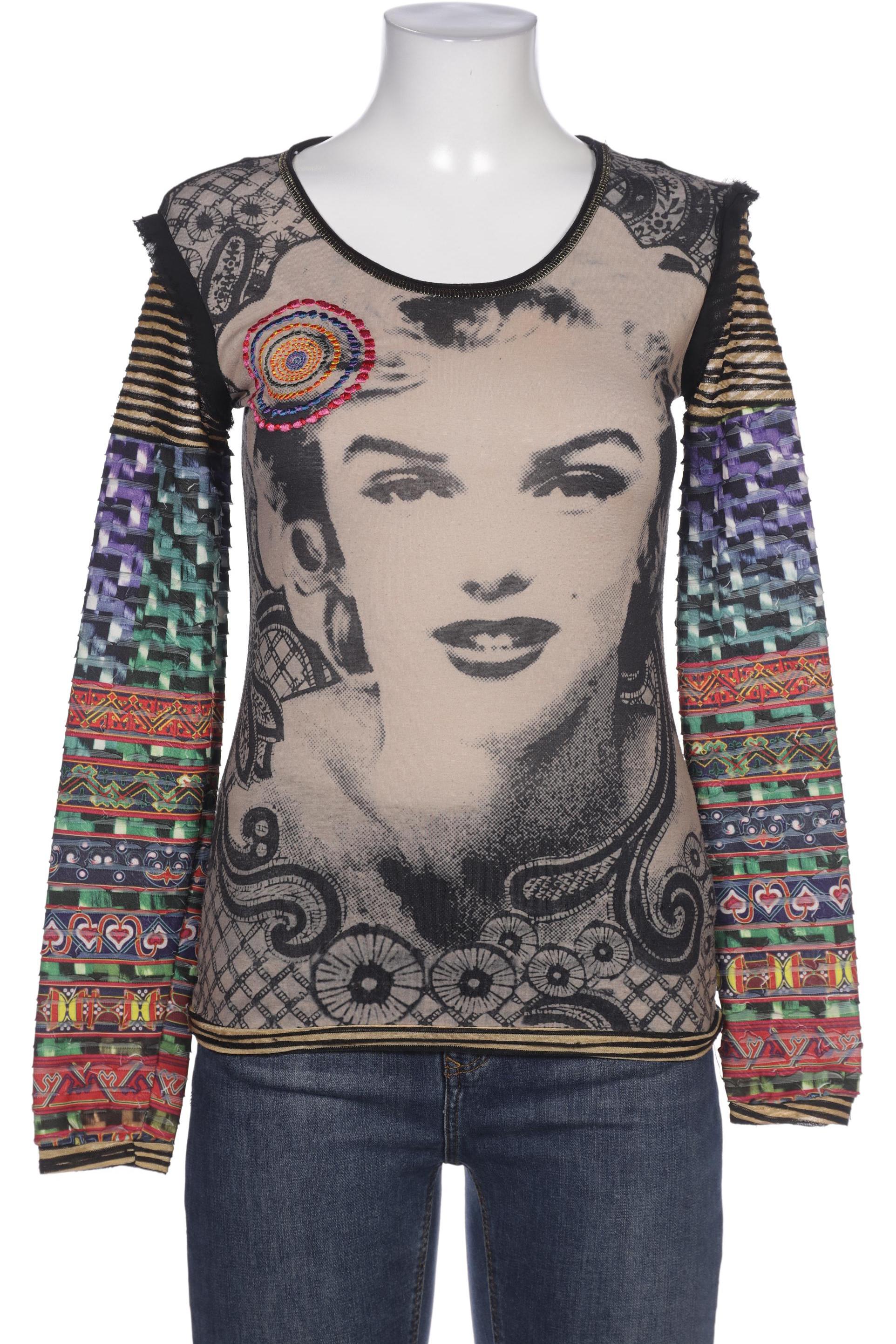 

Desigual Damen Langarmshirt, schwarz, Gr. 36
