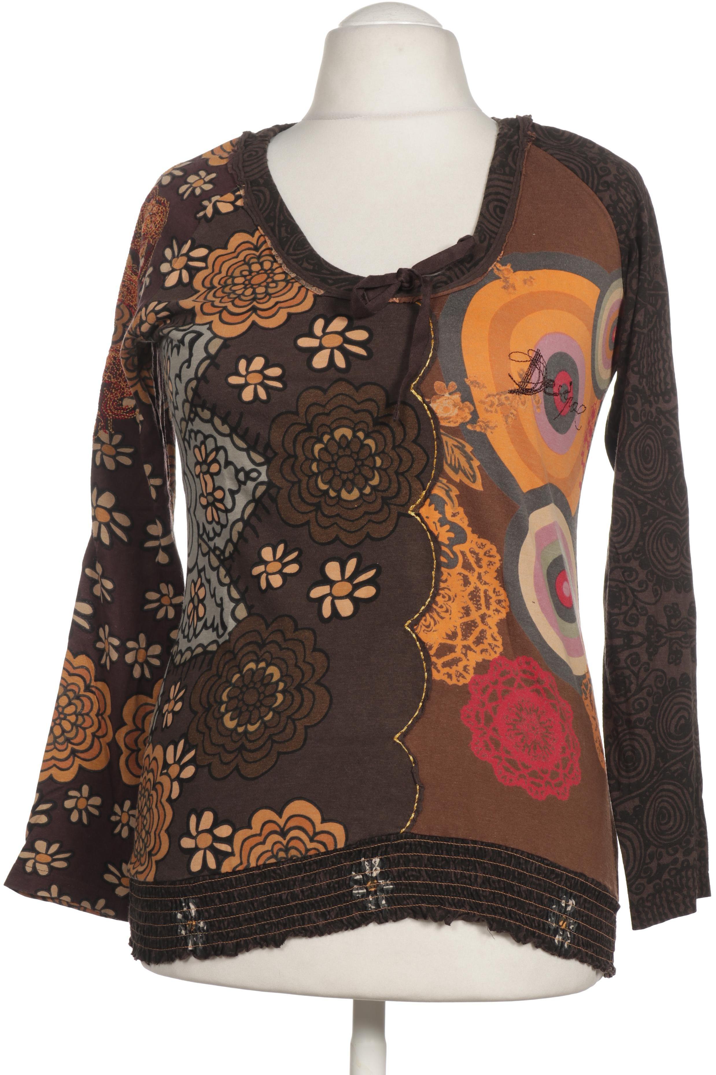

Desigual Damen Langarmshirt, mehrfarbig, Gr.