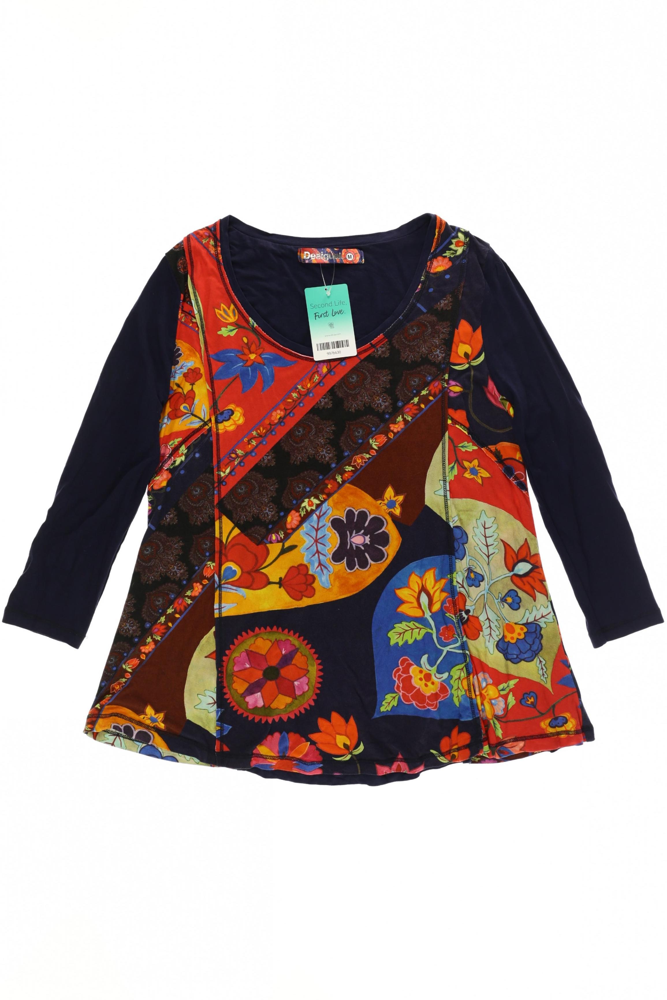 

Desigual Damen Langarmshirt, mehrfarbig, Gr.
