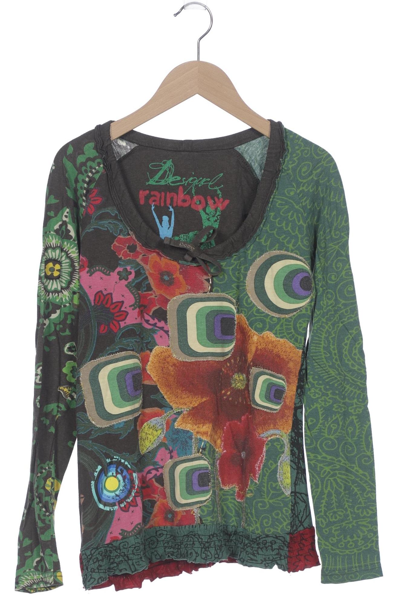 

Desigual Damen Langarmshirt, mehrfarbig, Gr. 36