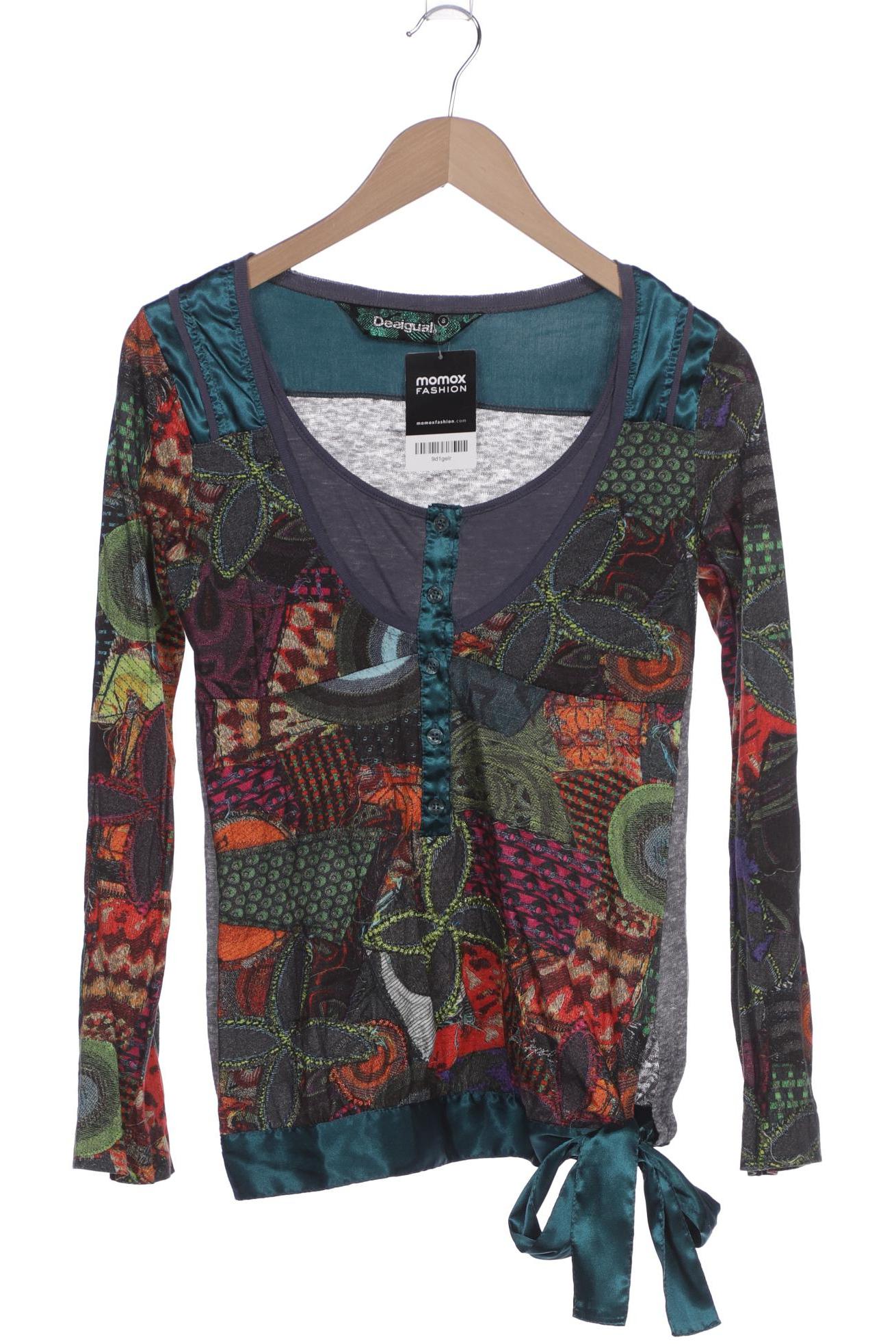 

Desigual Damen Langarmshirt, mehrfarbig, Gr. 36