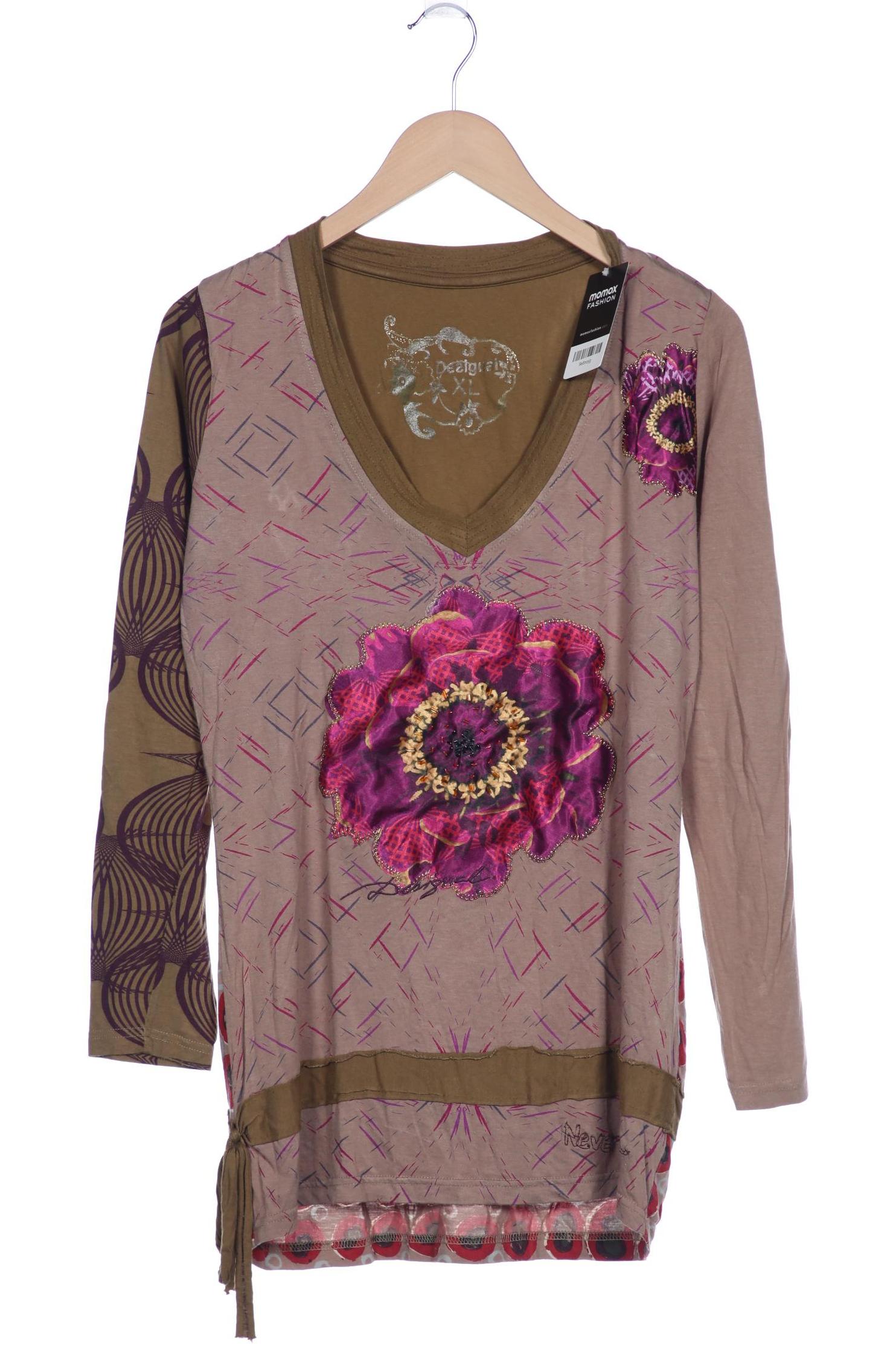 

Desigual Damen Langarmshirt, braun