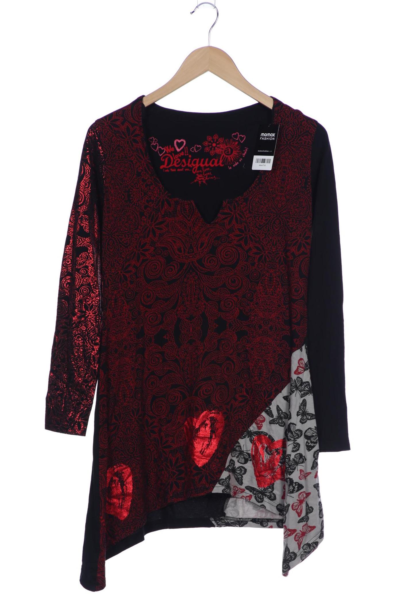 

Desigual Damen Langarmshirt, schwarz, Gr. 42