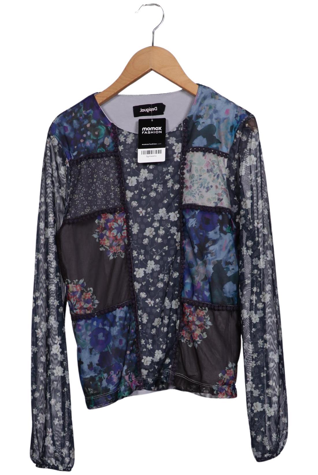 

Desigual Damen Langarmshirt, marineblau, Gr. 38
