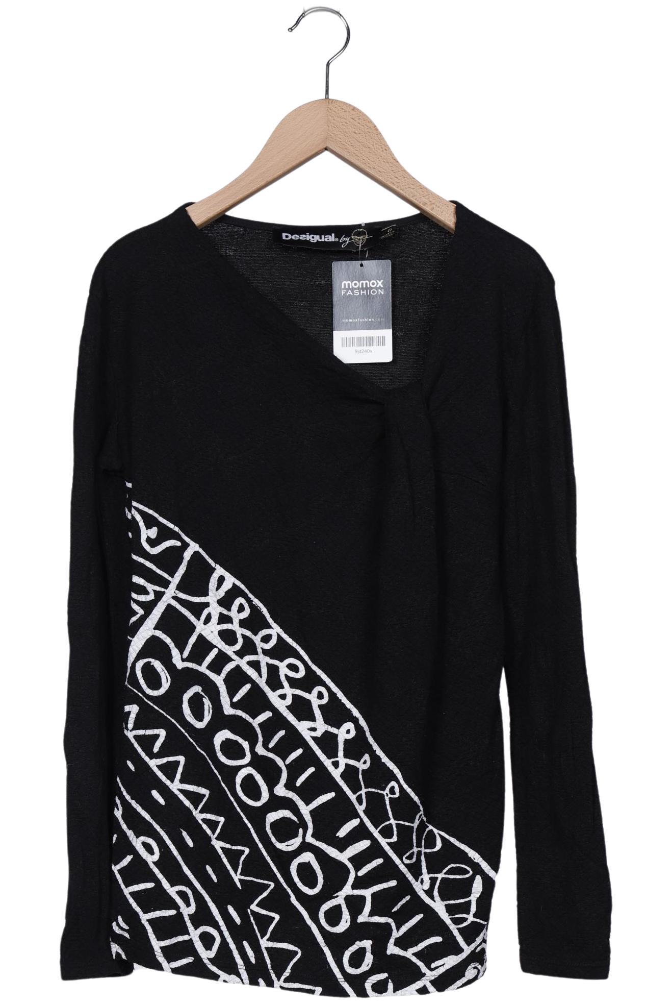

Desigual Damen Langarmshirt, schwarz, Gr. 36