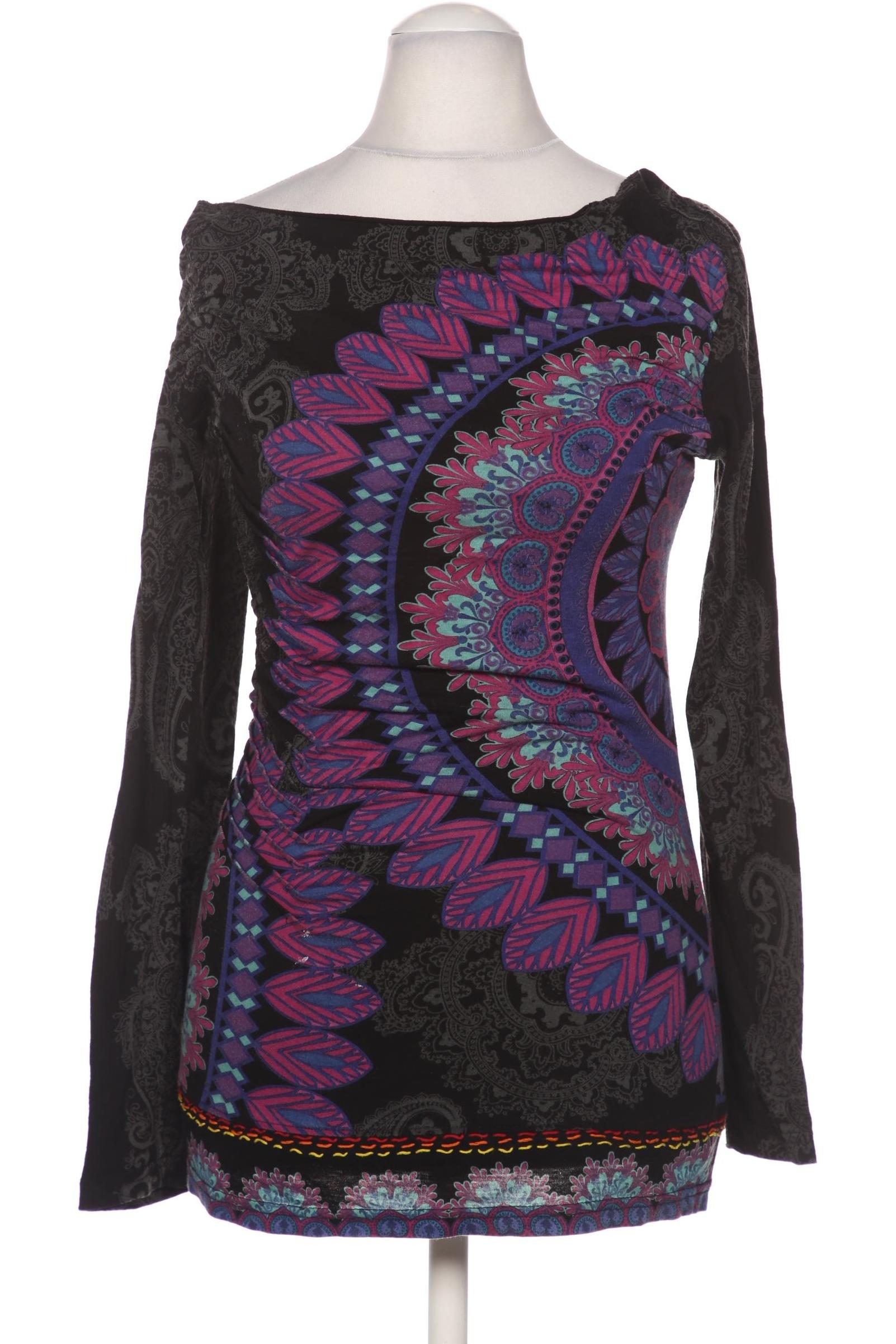 

Desigual Damen Langarmshirt, mehrfarbig, Gr. 38