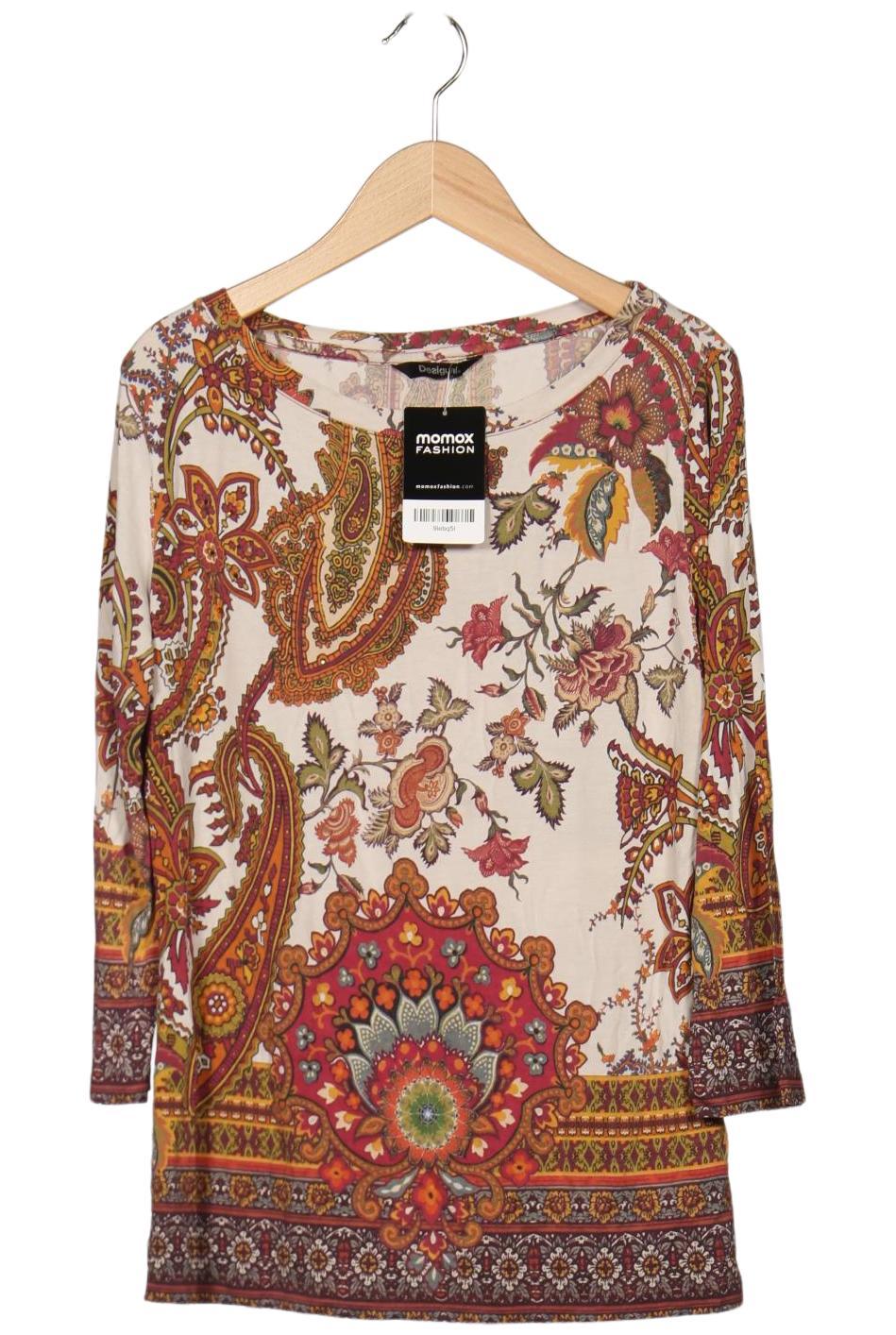 

Desigual Damen Langarmshirt, pink, Gr. 36