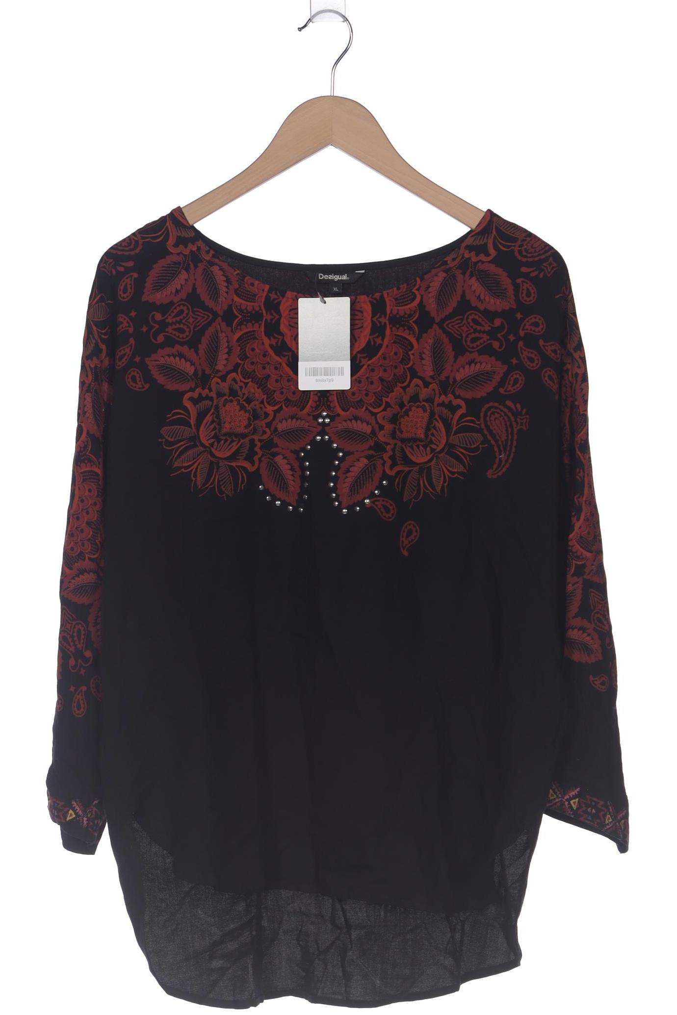 

Desigual Damen Langarmshirt, schwarz, Gr. 44