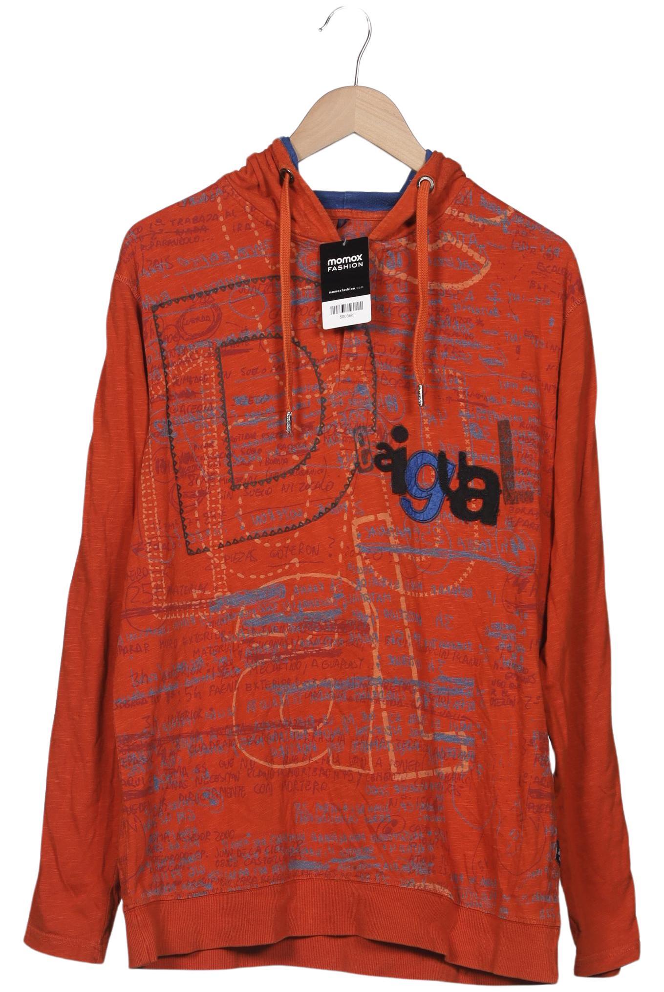 

Desigual Damen Langarmshirt, orange, Gr. 42