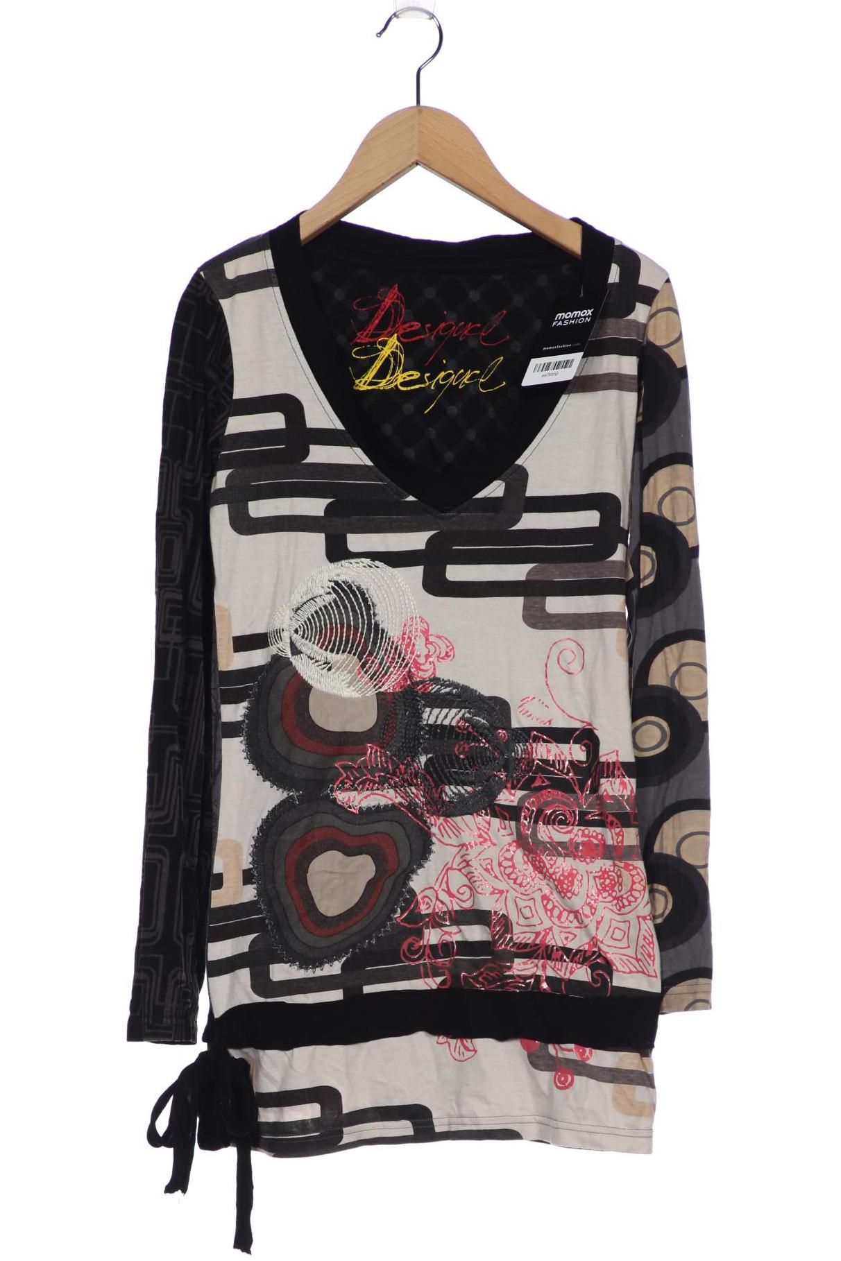 

Desigual Damen Langarmshirt, mehrfarbig, Gr. 36