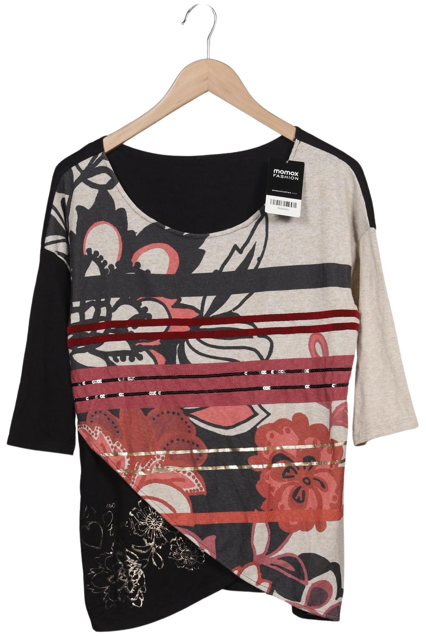 

Desigual Damen Langarmshirt, mehrfarbig, Gr. 38