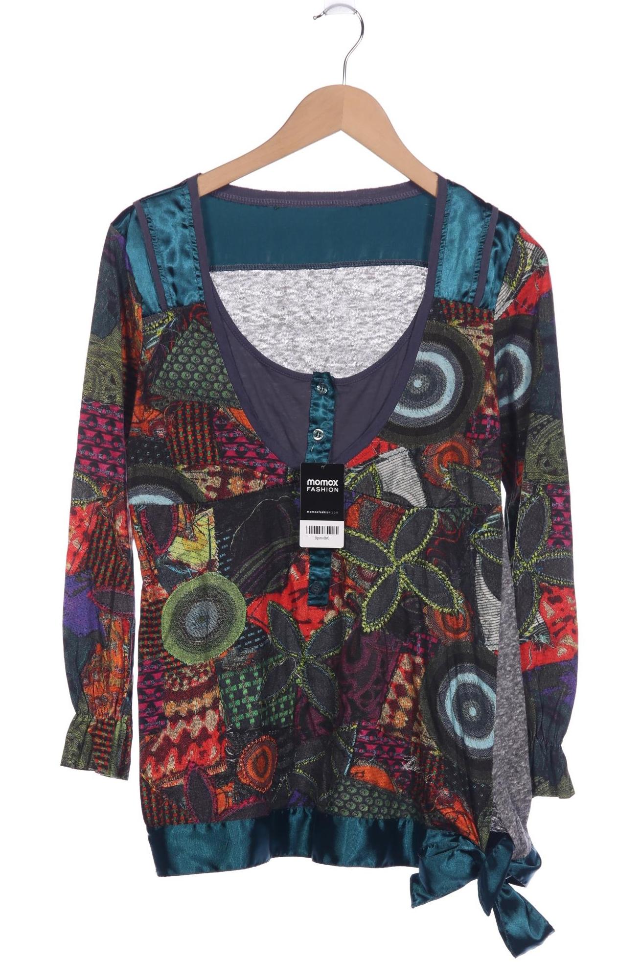 

Desigual Damen Langarmshirt, mehrfarbig, Gr. 38