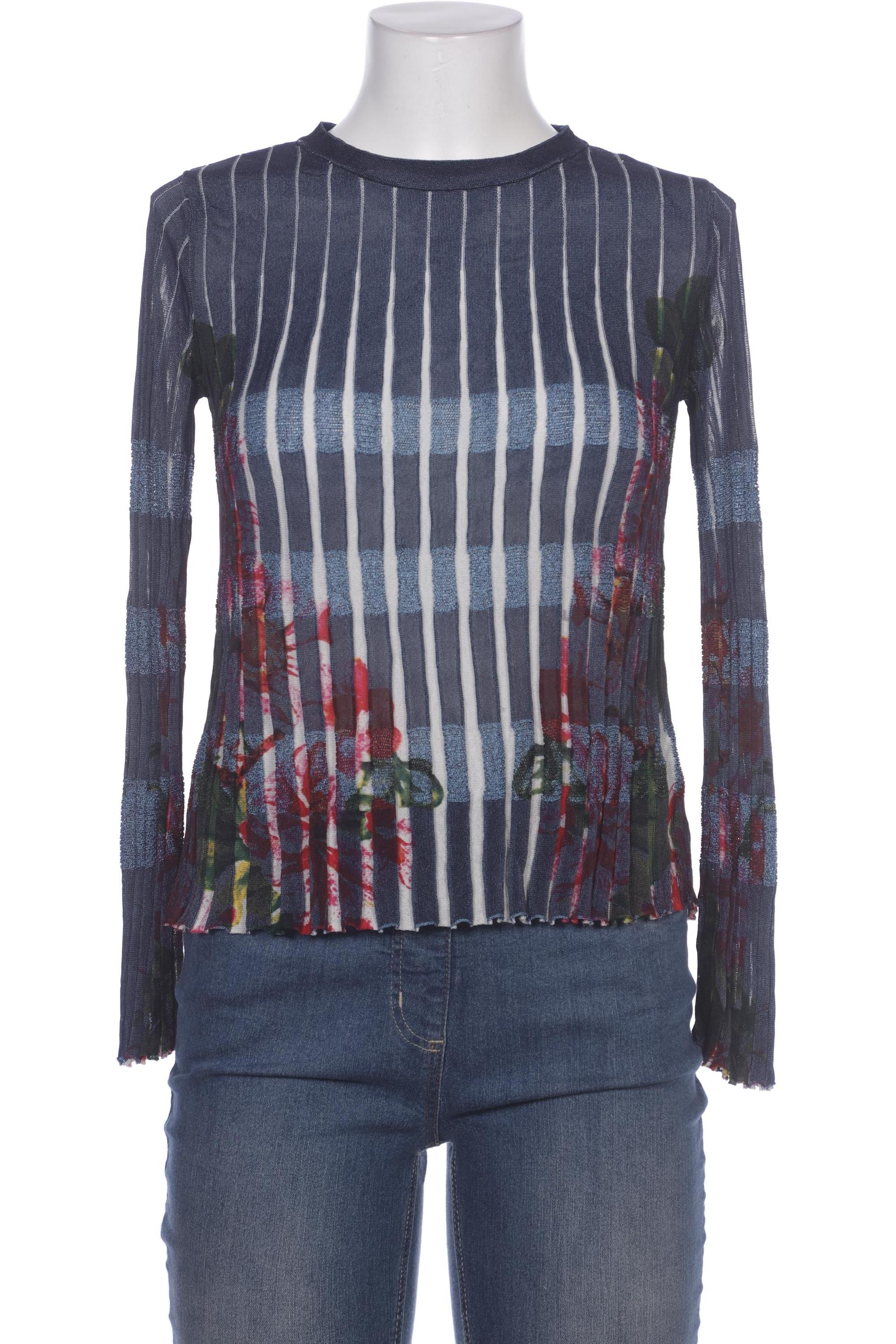 

Desigual Damen Langarmshirt, marineblau, Gr. 36