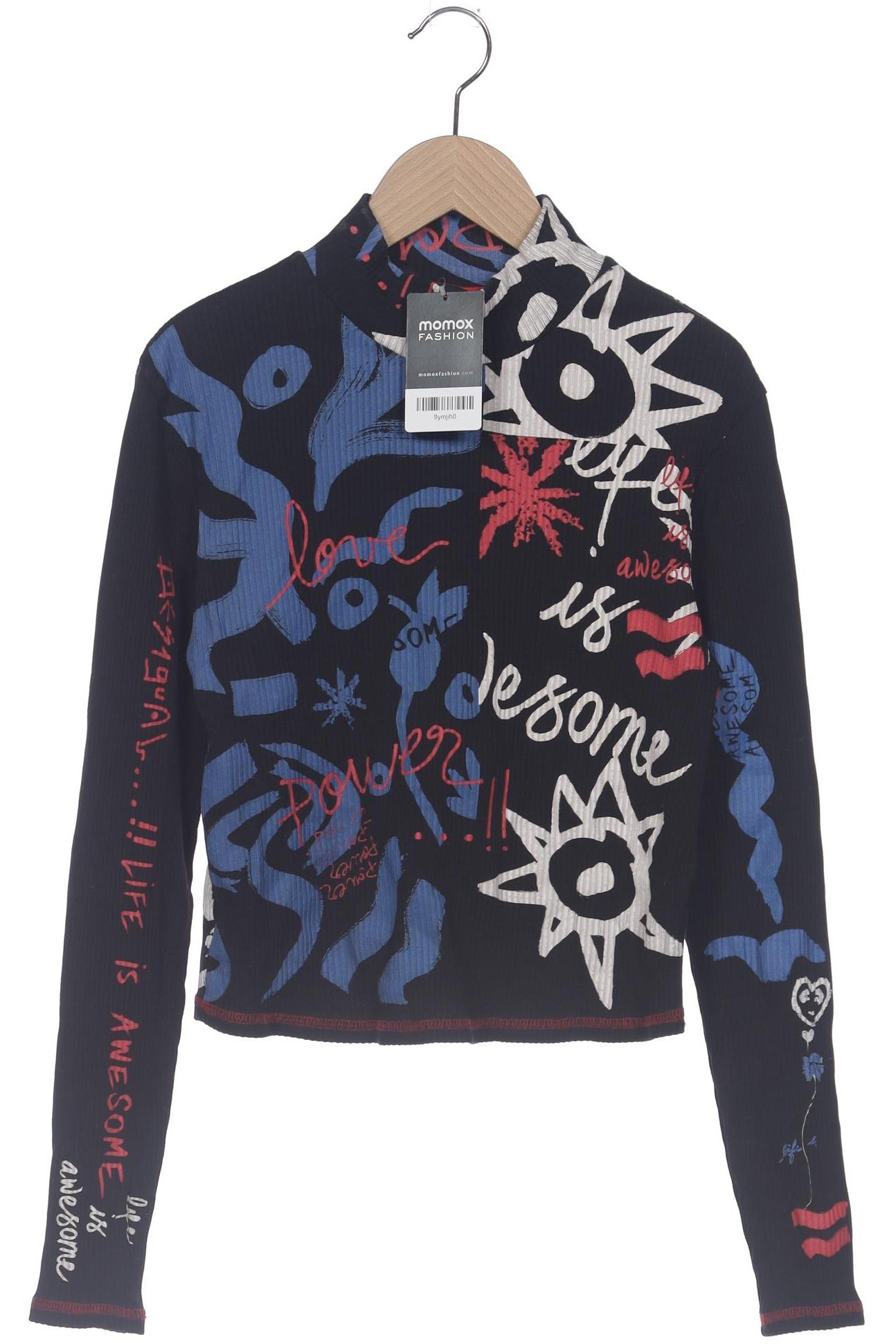 

Desigual Damen Langarmshirt, schwarz, Gr. 38