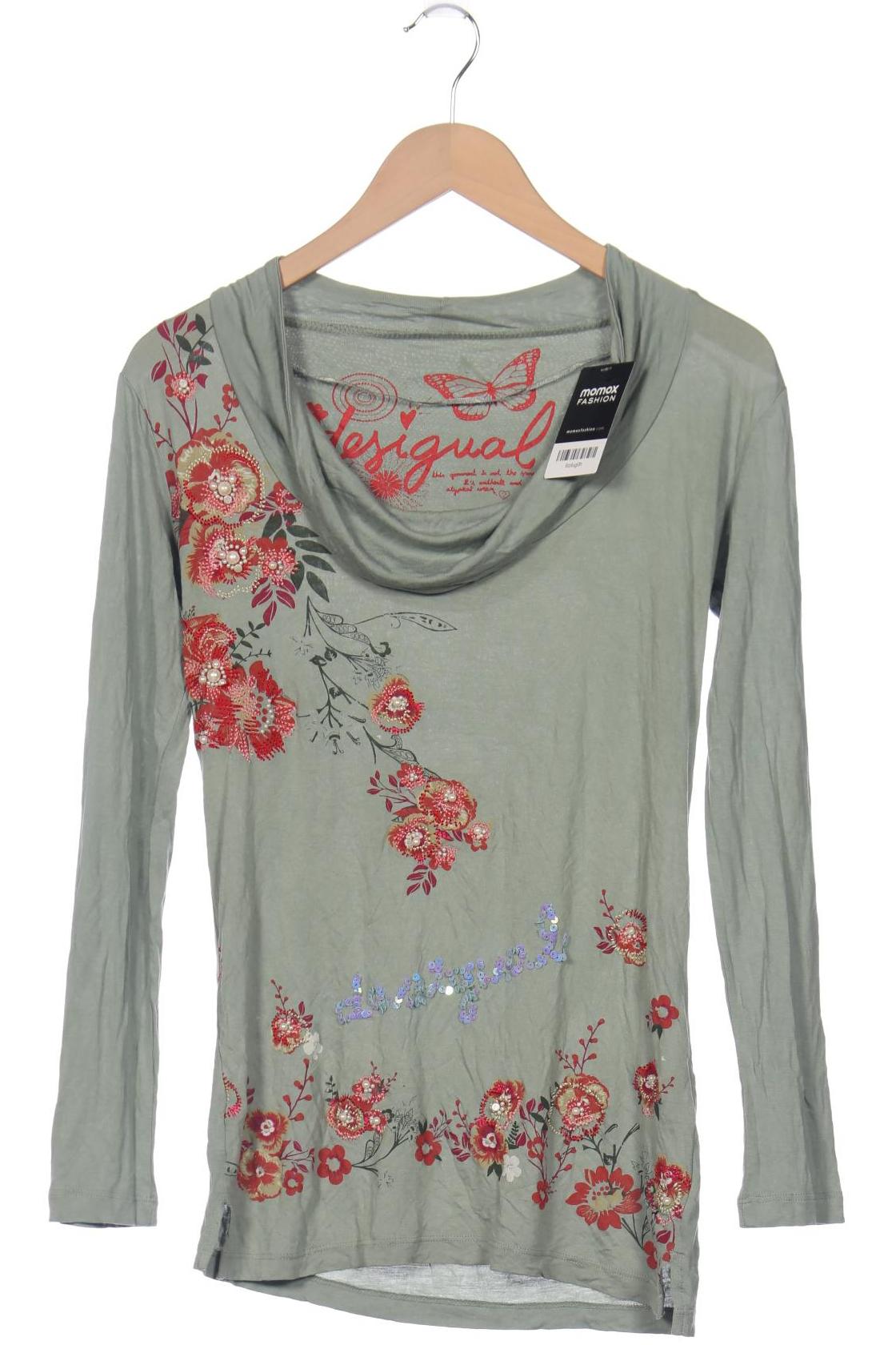 

Desigual Damen Langarmshirt, türkis