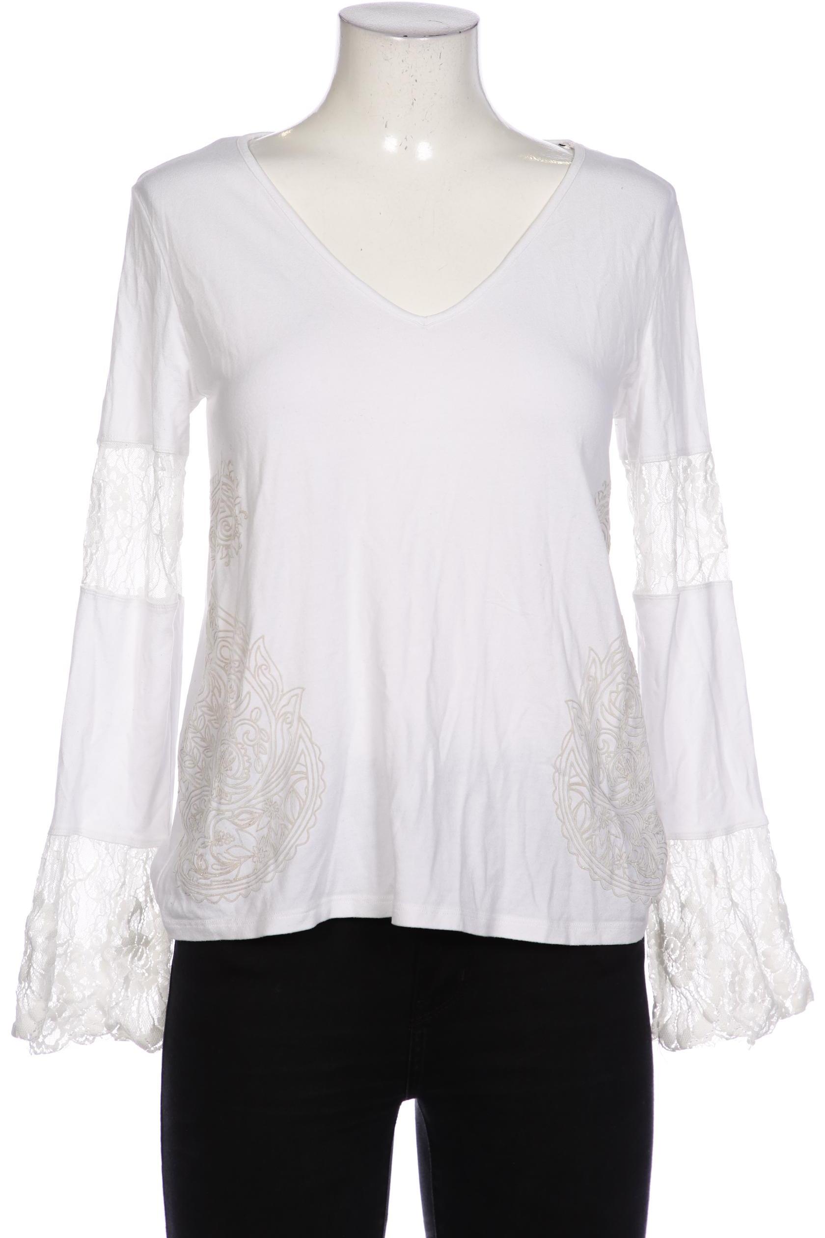 

Desigual Damen Langarmshirt, weiß, Gr. 42