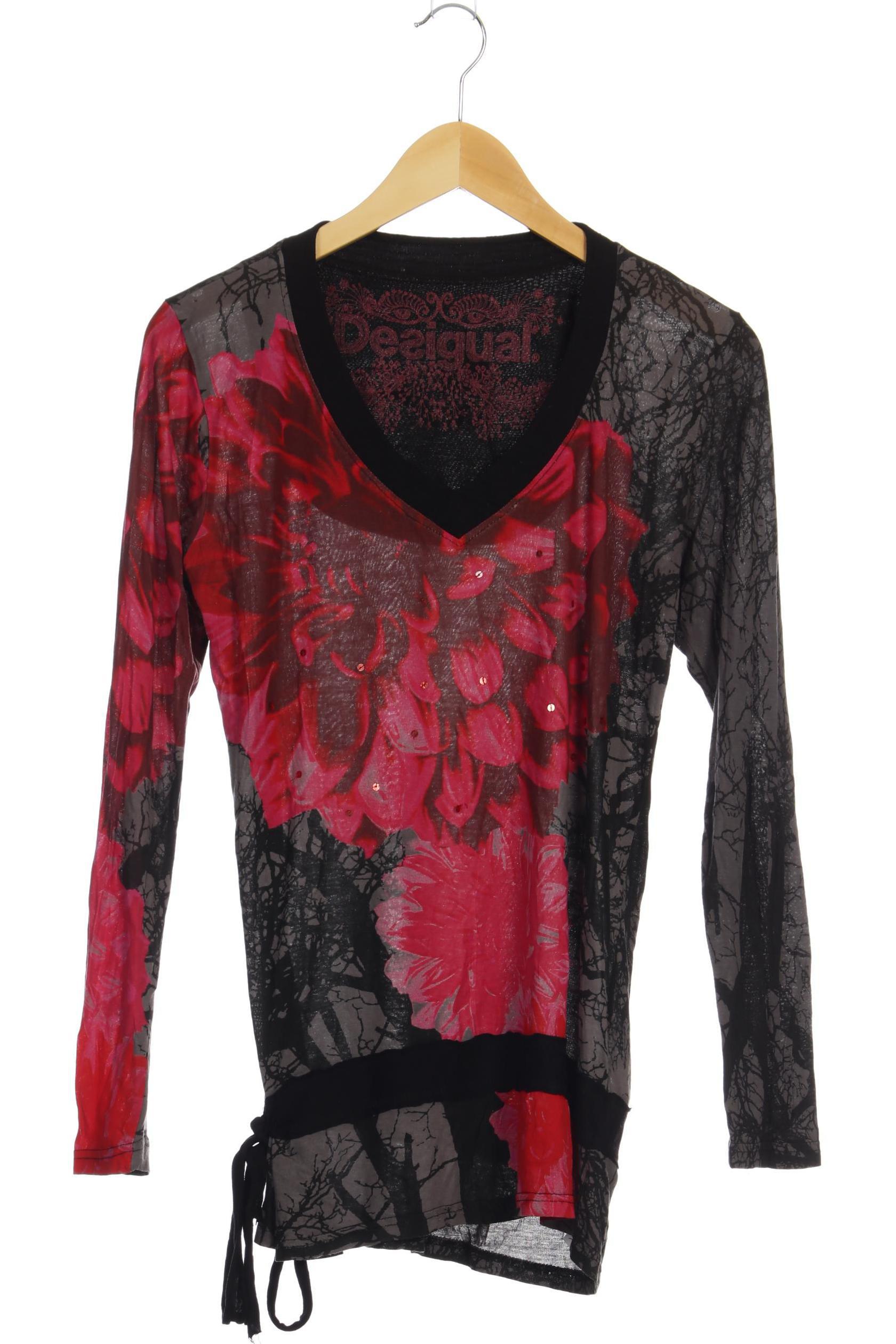 

Desigual Damen Langarmshirt, rot, Gr.
