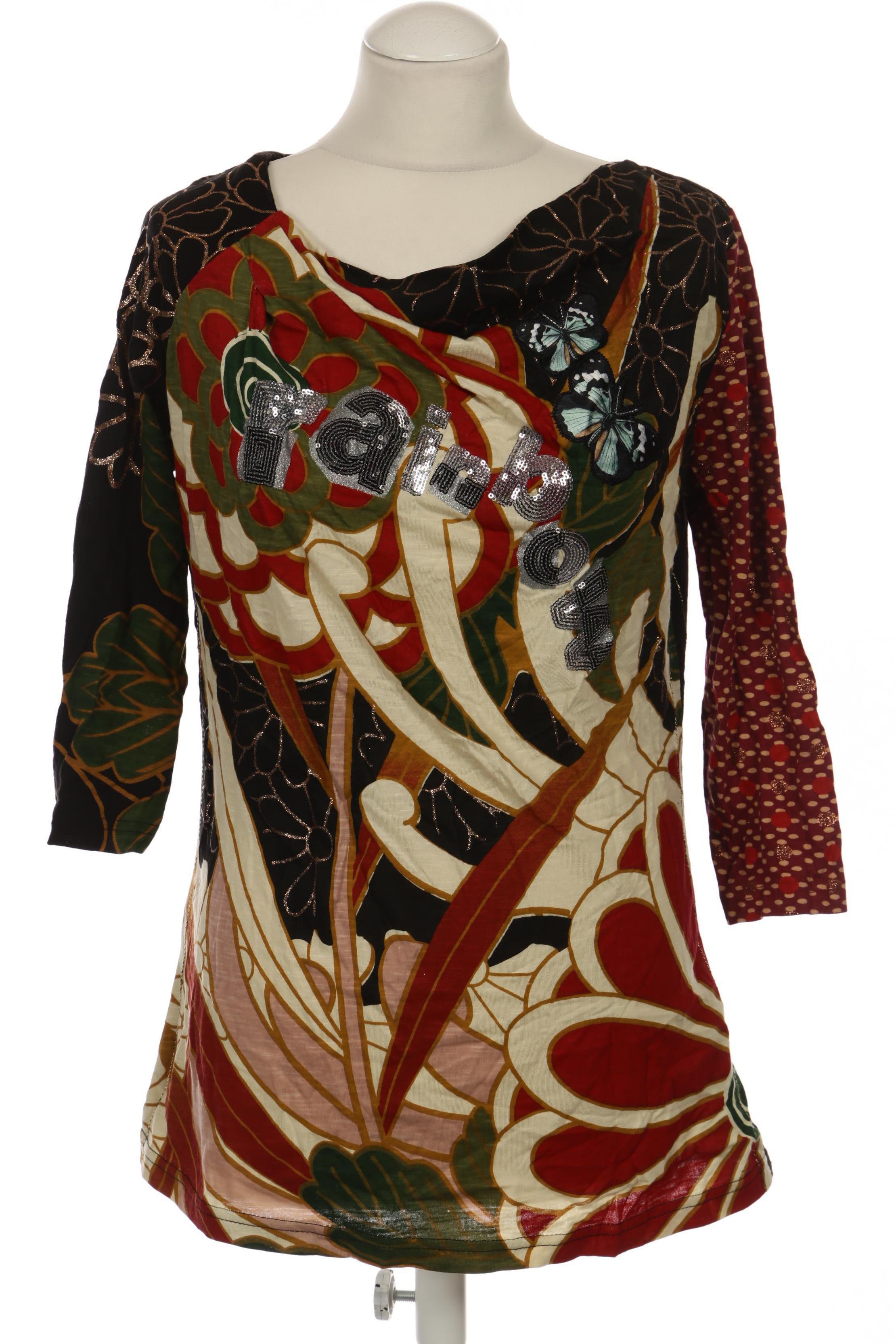 

Desigual Damen Langarmshirt, mehrfarbig, Gr.