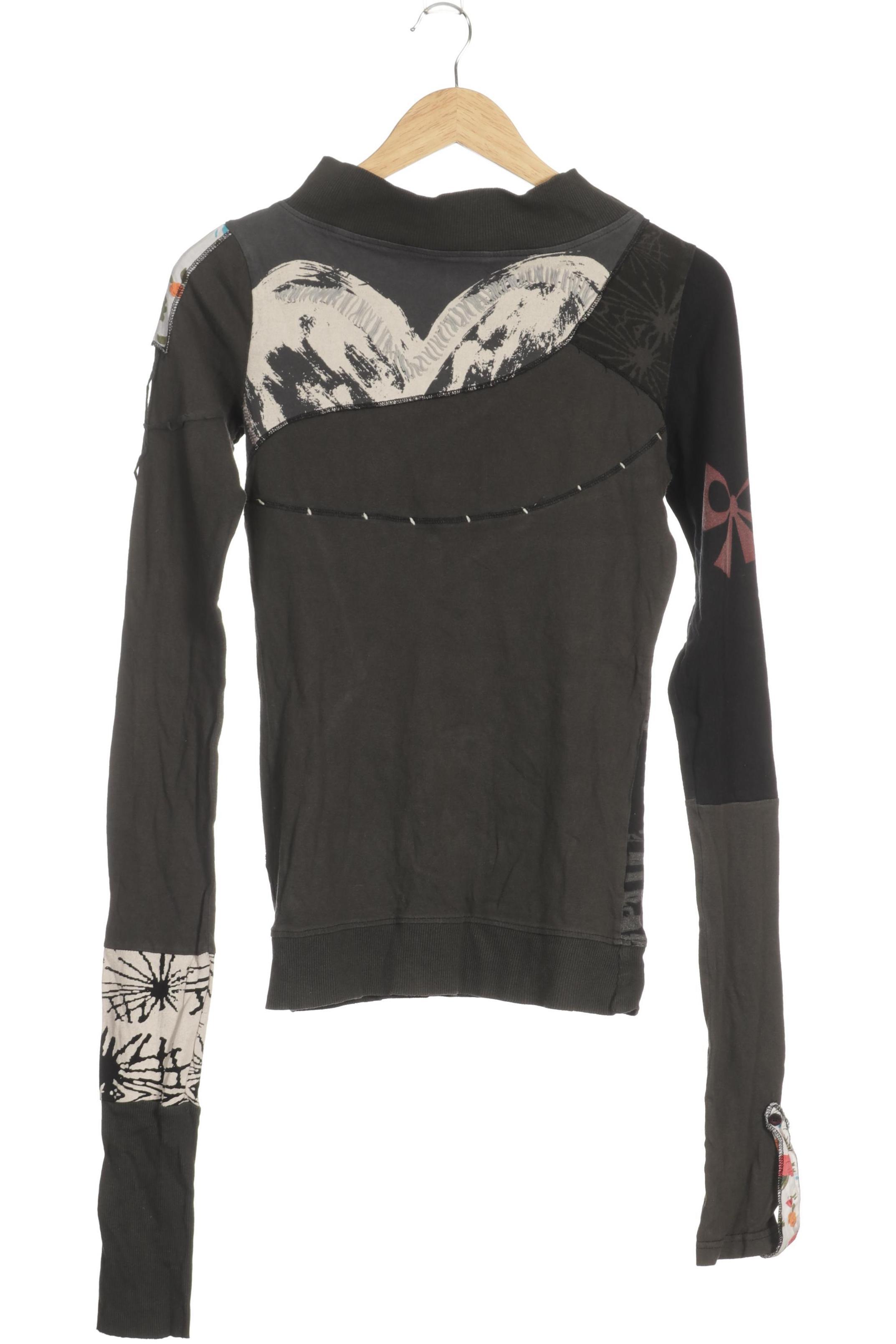 

Desigual Damen Langarmshirt, grau, Gr.