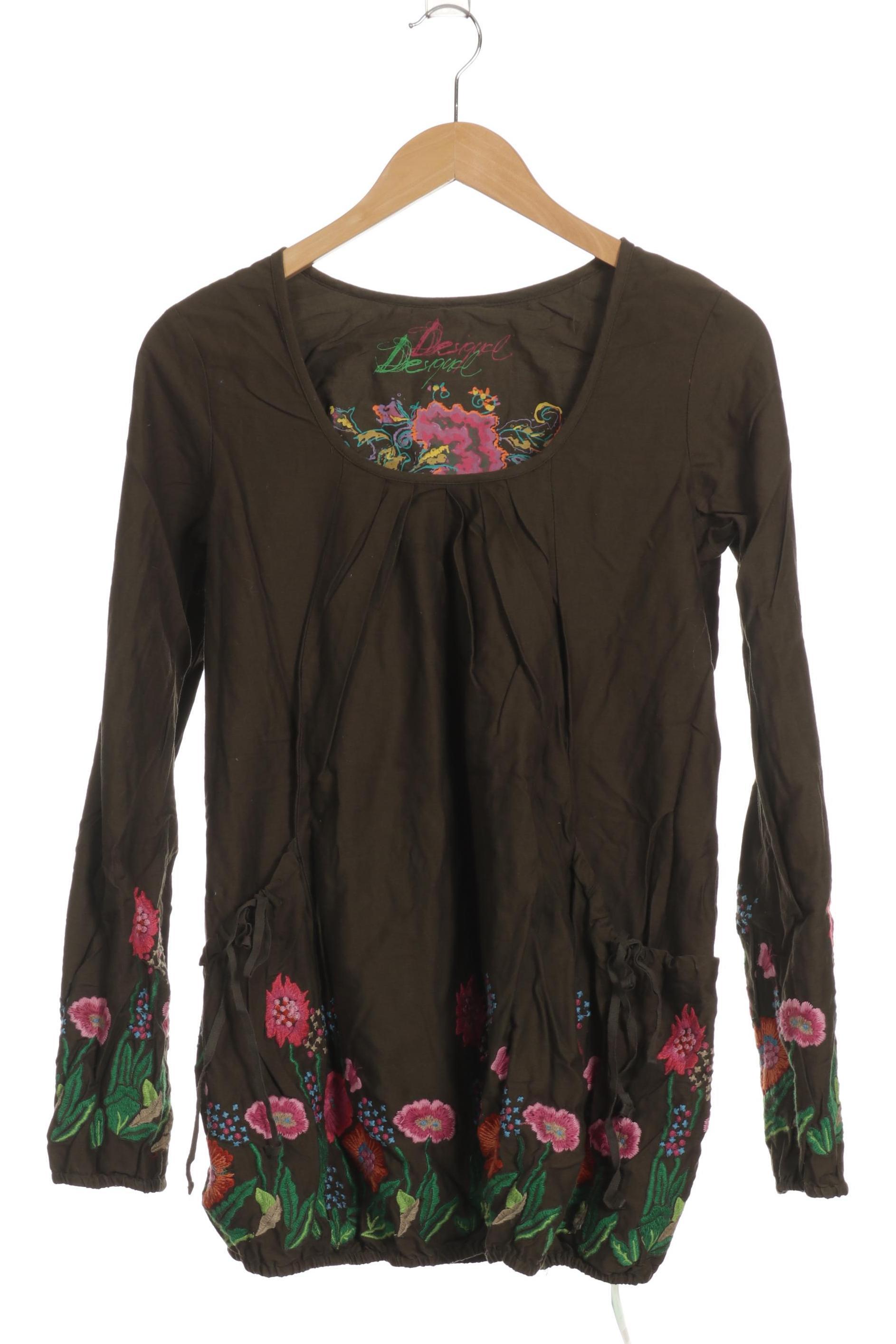 

Desigual Damen Langarmshirt, grün, Gr.