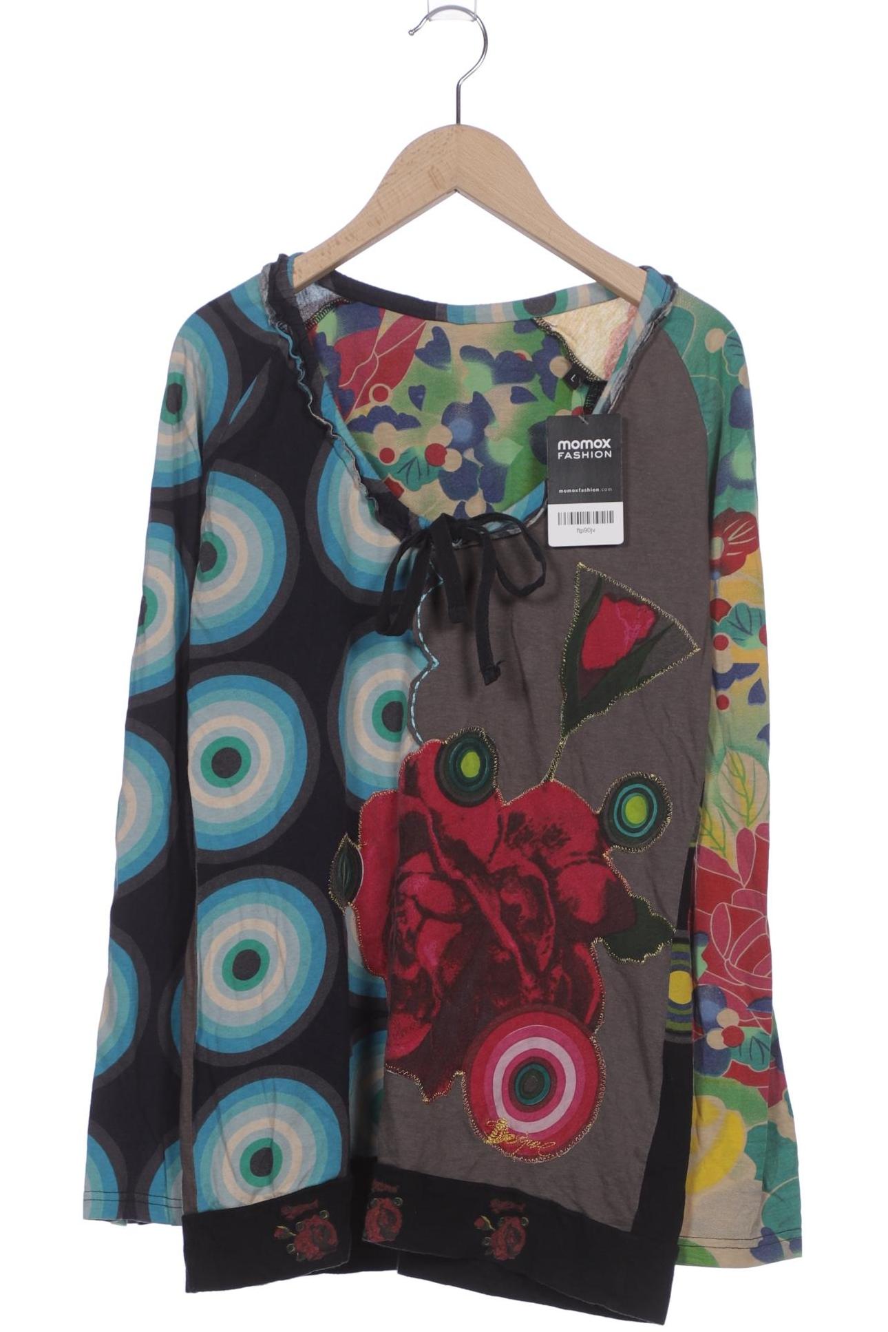 

Desigual Damen Langarmshirt, mehrfarbig, Gr. 42