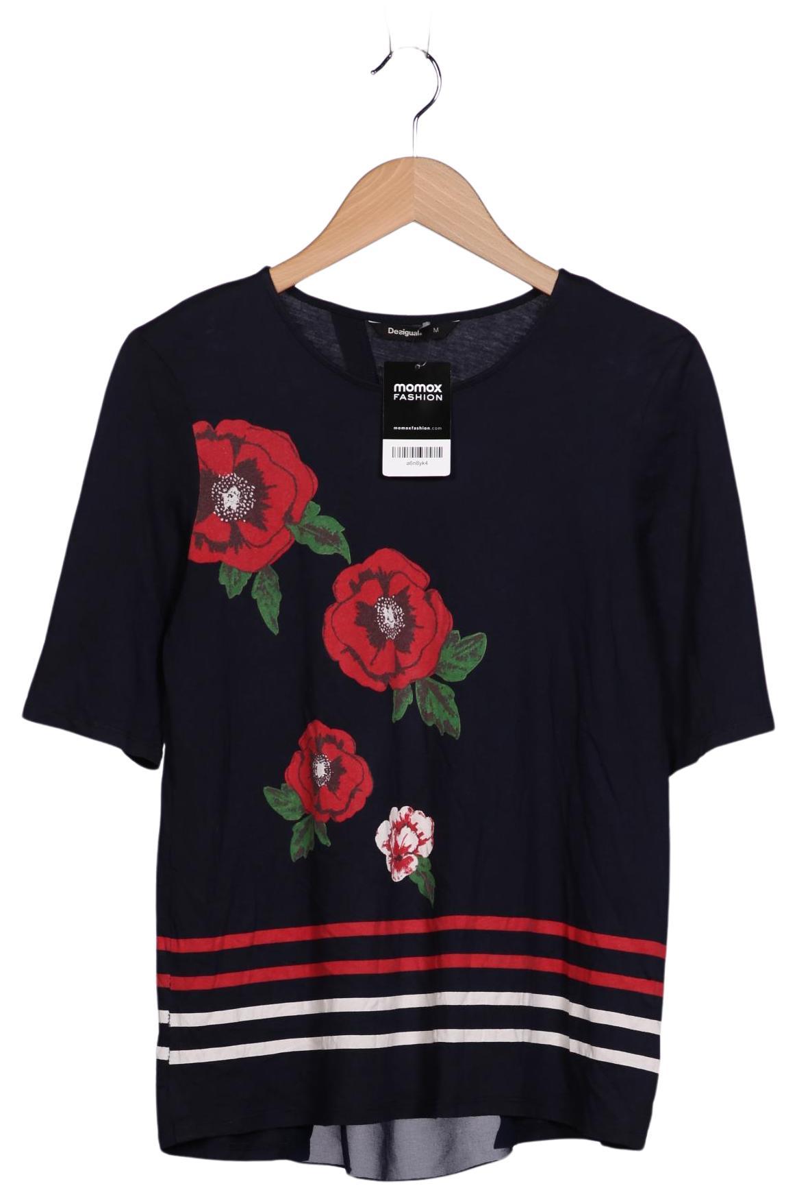 

Desigual Damen Langarmshirt, marineblau, Gr. 38