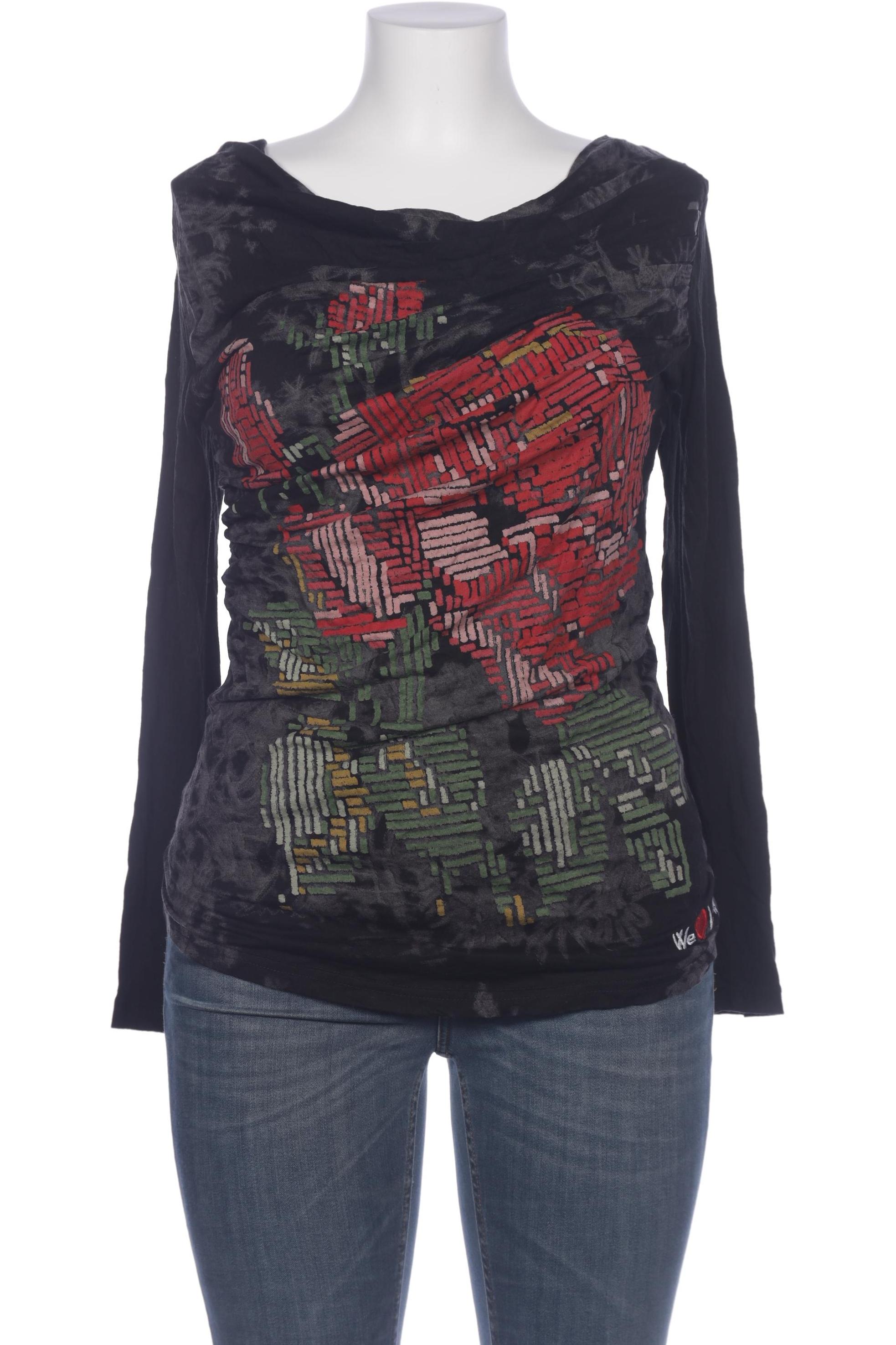 

Desigual Damen Langarmshirt, schwarz, Gr. 44