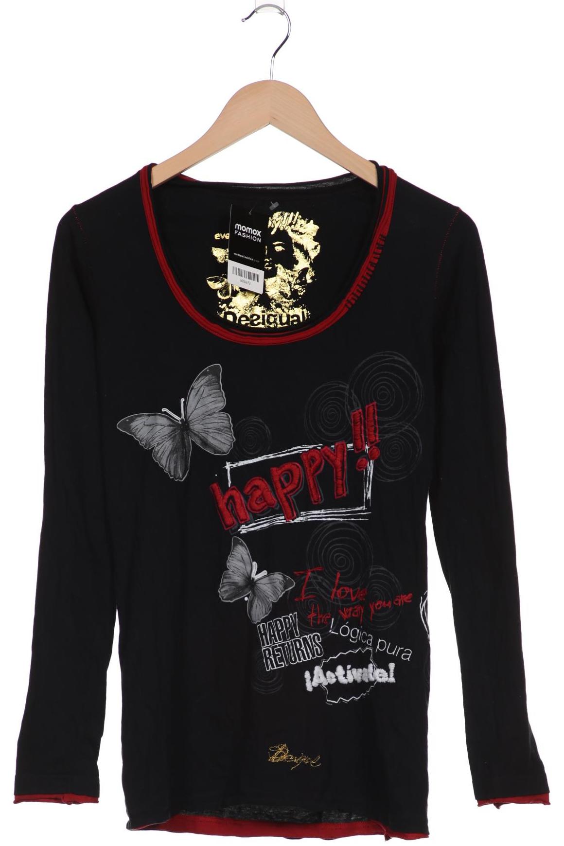 

Desigual Damen Langarmshirt, schwarz