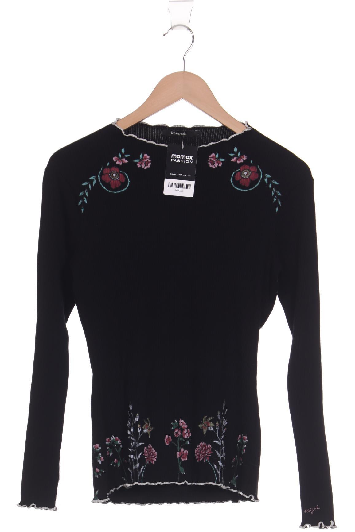 

Desigual Damen Langarmshirt, schwarz, Gr. 36