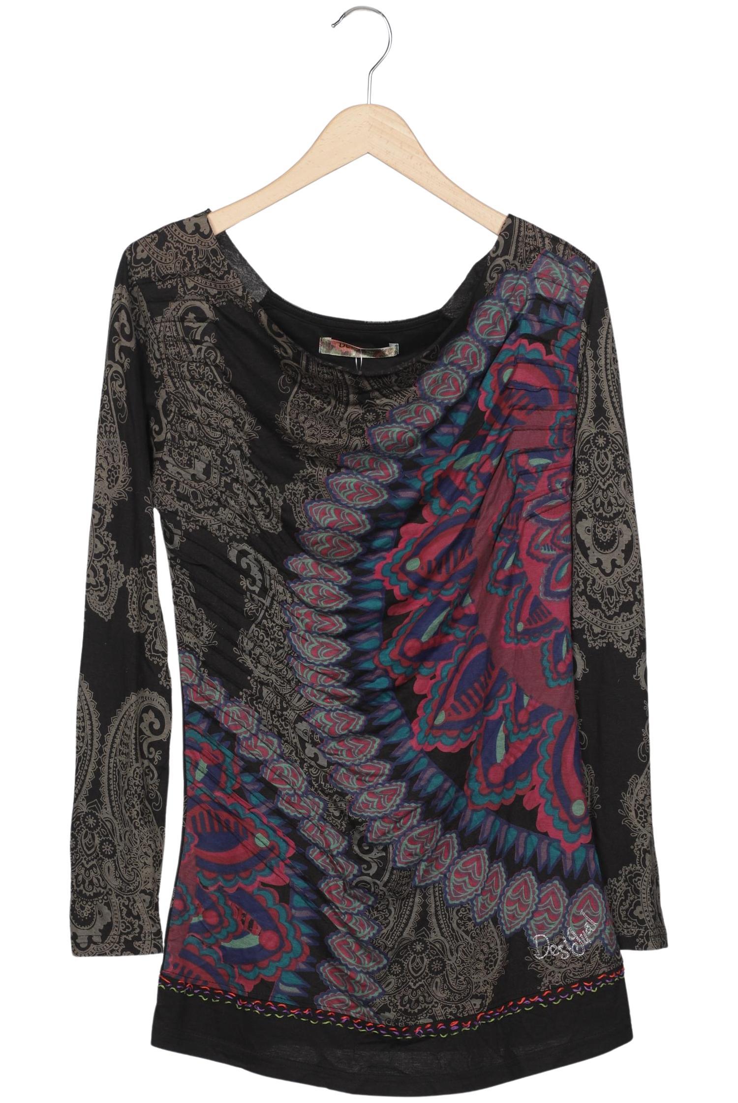 

Desigual Damen Langarmshirt, mehrfarbig, Gr. 44