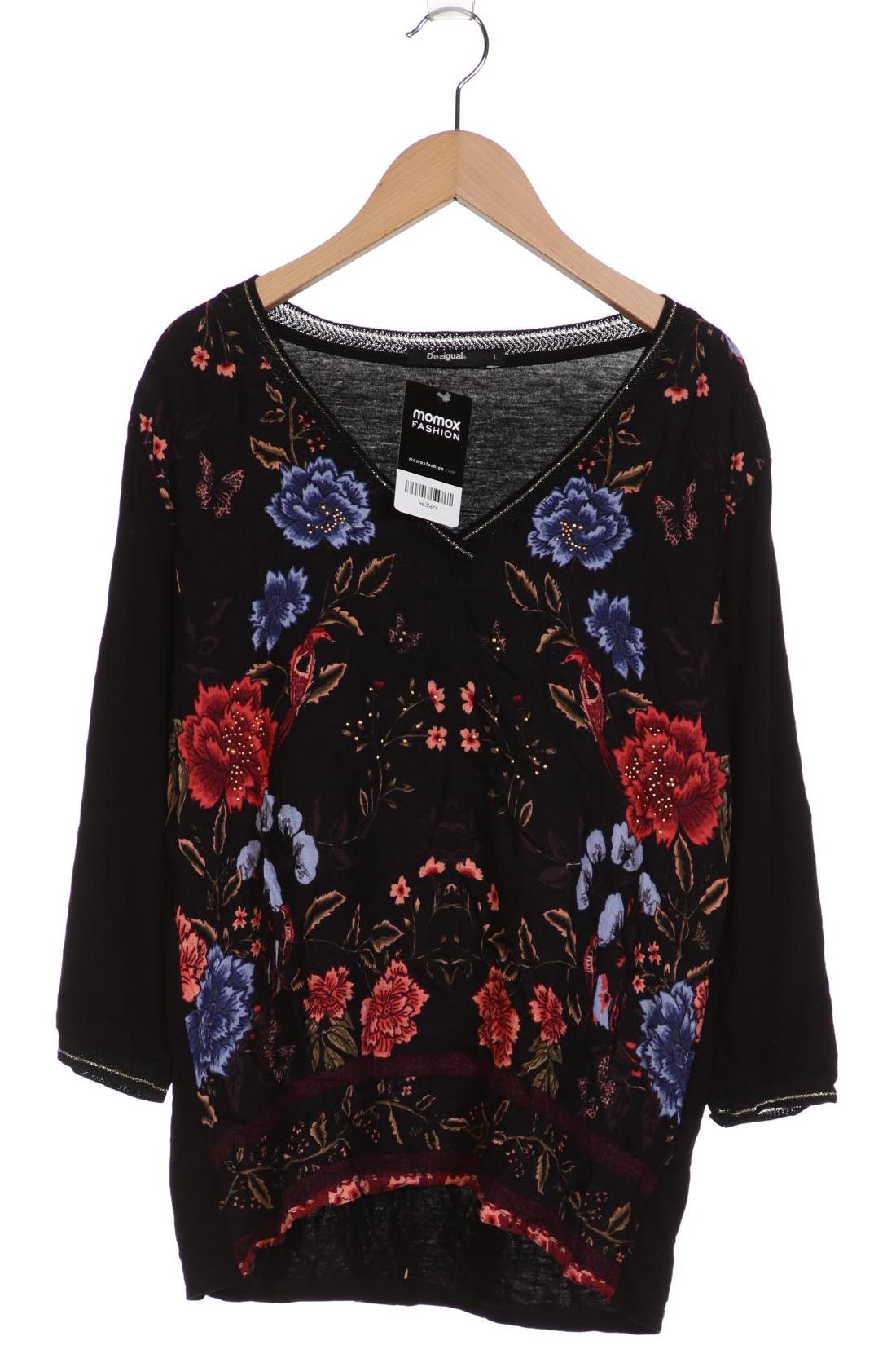 

Desigual Damen Langarmshirt, schwarz, Gr. 42