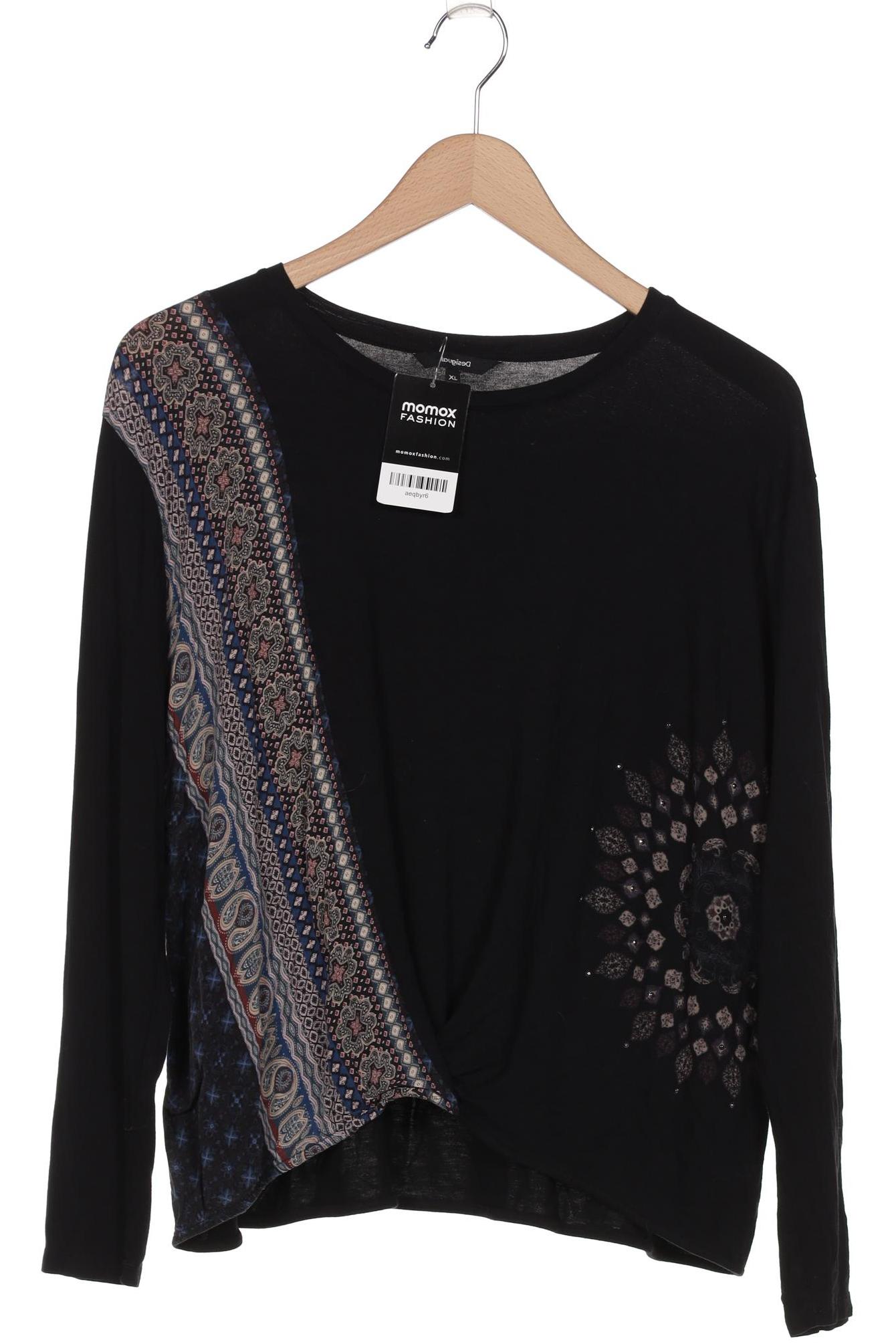 

Desigual Damen Langarmshirt, schwarz, Gr. 44