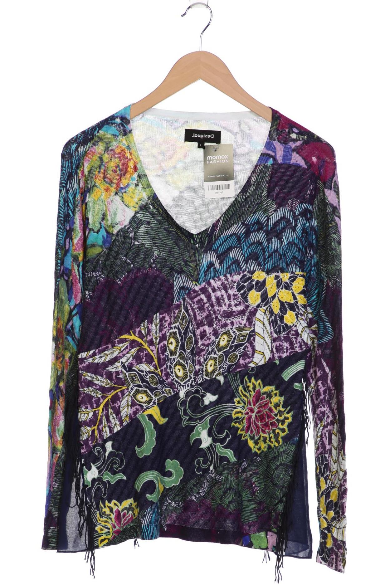 

Desigual Damen Langarmshirt, mehrfarbig, Gr. 42