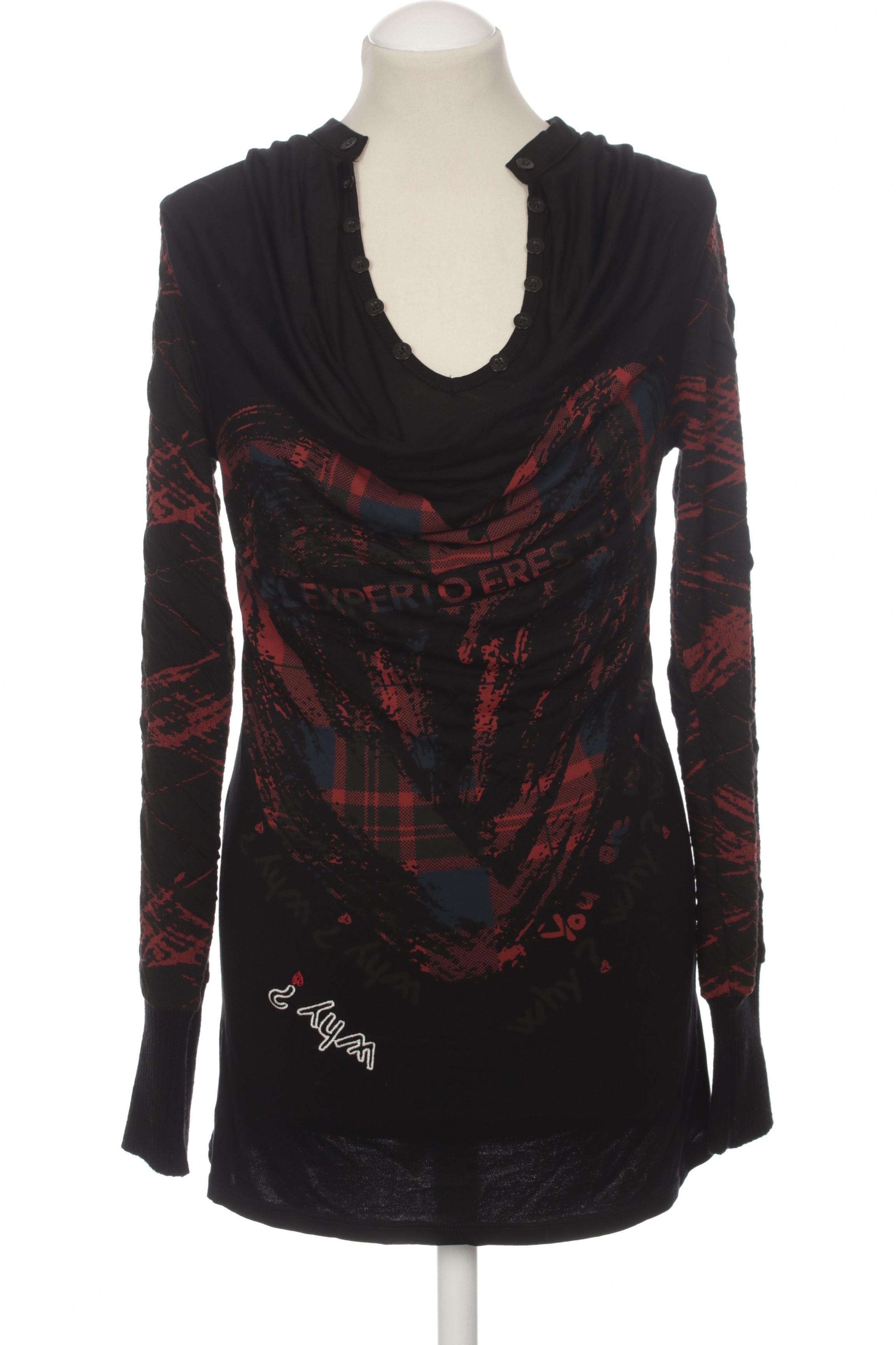 

Desigual Damen Langarmshirt, schwarz, Gr.