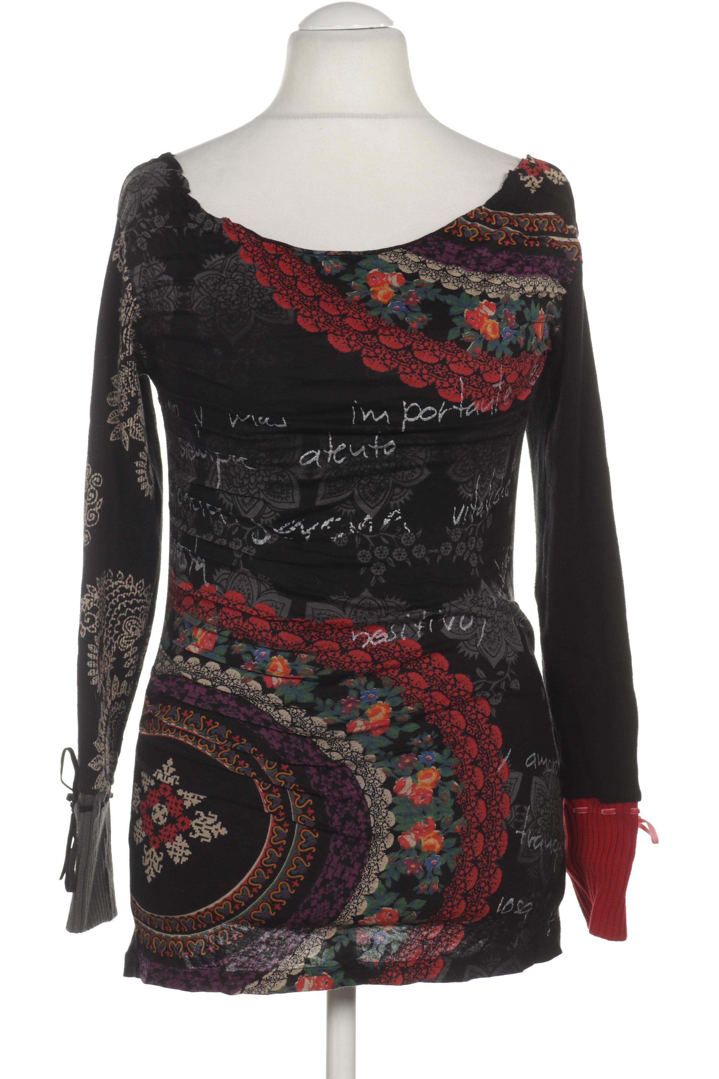 

Desigual Damen Langarmshirt, schwarz, Gr.