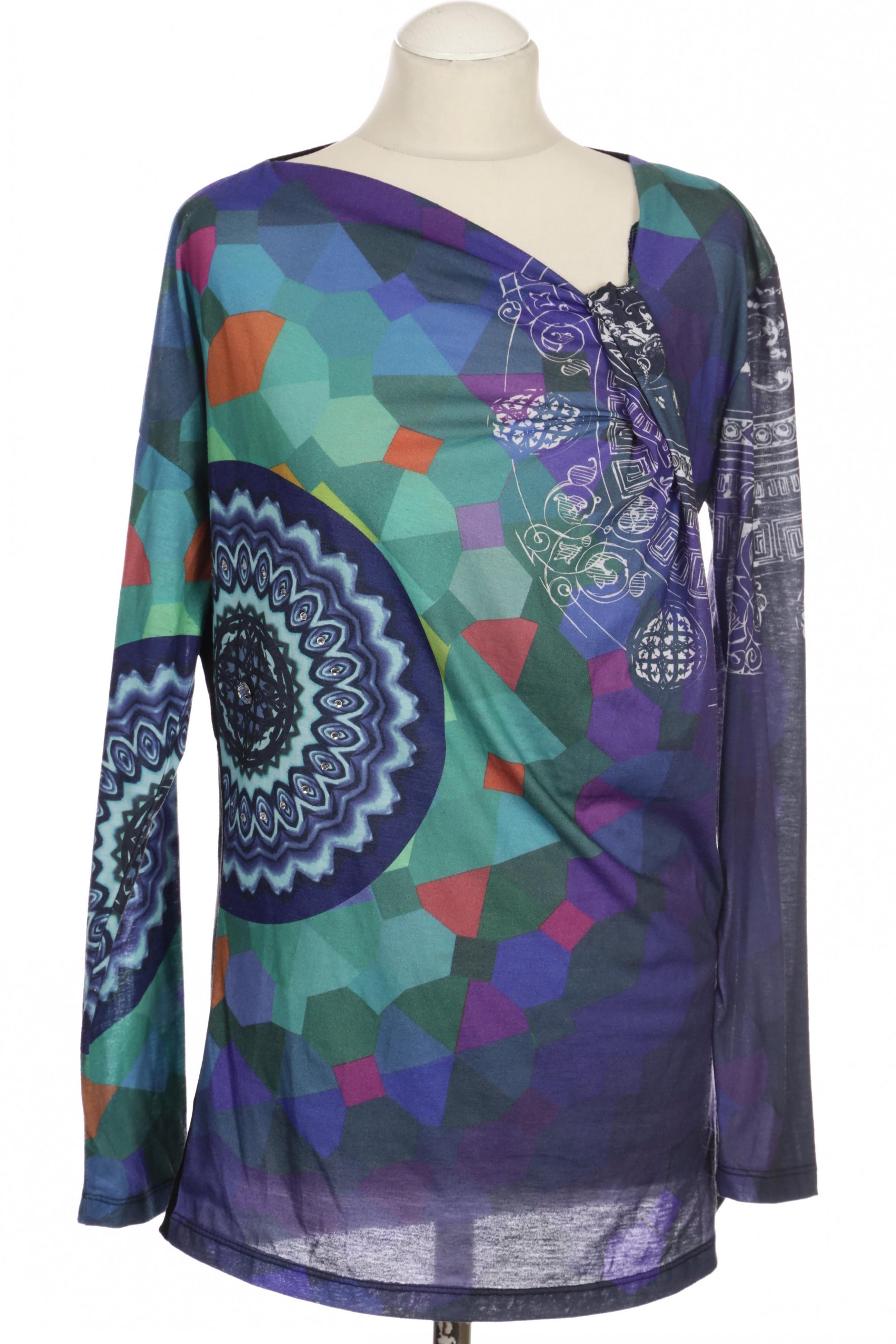 

Desigual Damen Langarmshirt, grün, Gr.