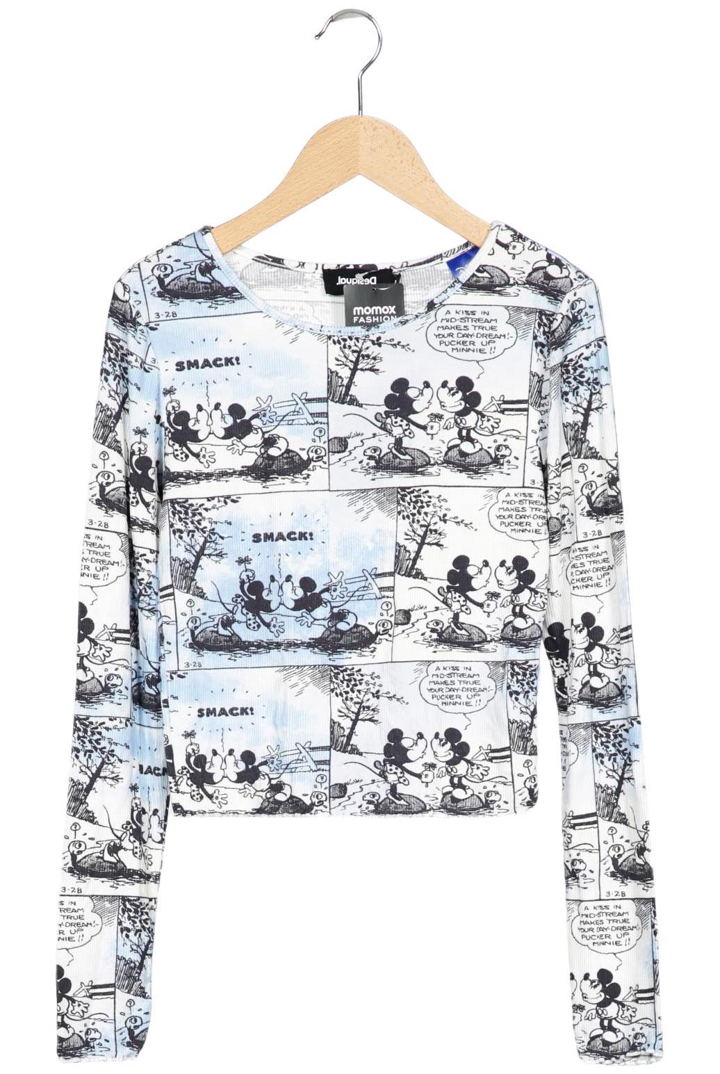 

Desigual Damen Langarmshirt, mehrfarbig, Gr. 38