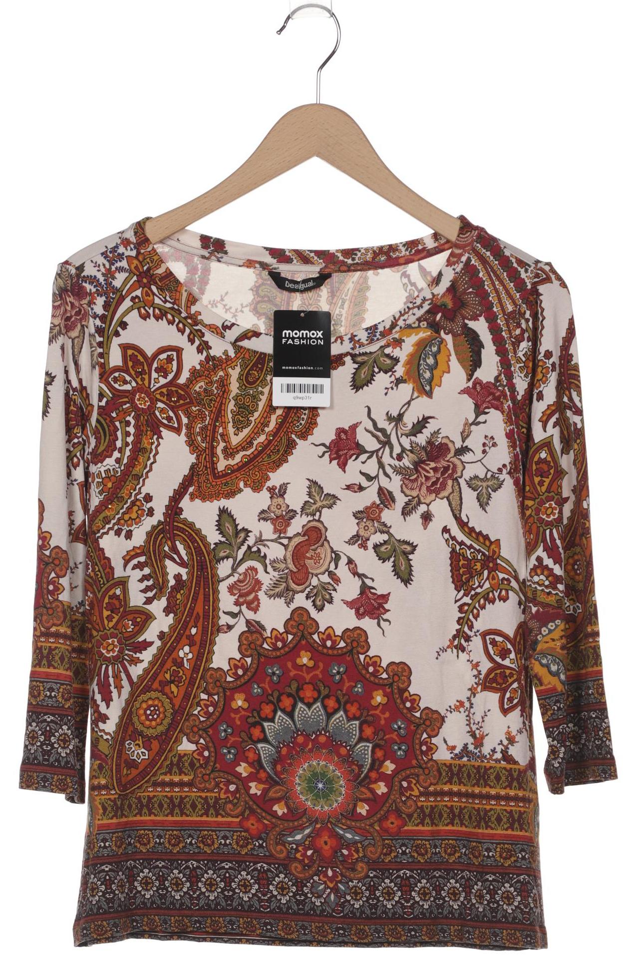 

Desigual Damen Langarmshirt, mehrfarbig, Gr. 44